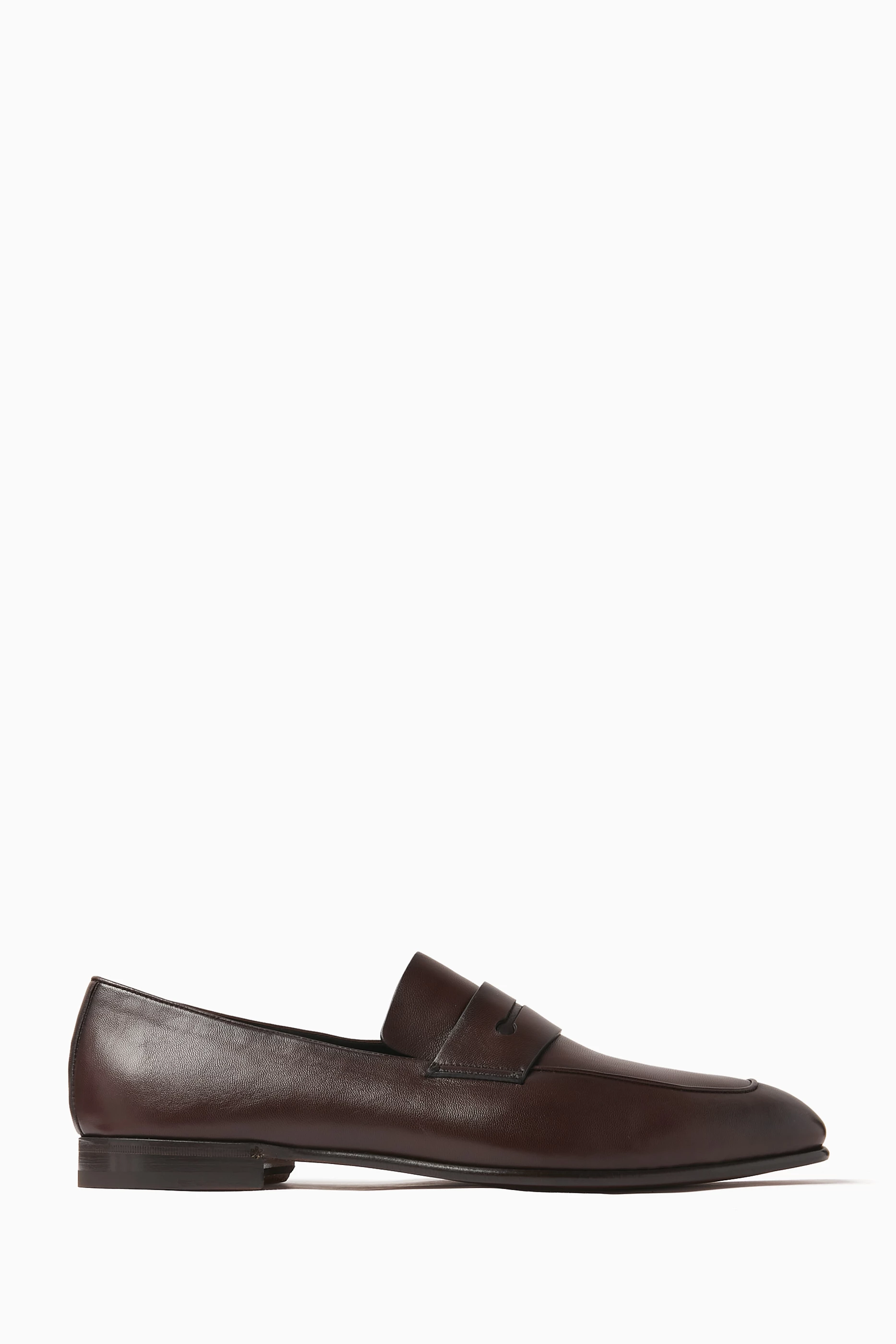 【関税込み】ZEGNA ブラウン ソフトカーフ L'asola ローファー ZEGNAのブラウン ソフトカーフ L'asola ローファーがセール中