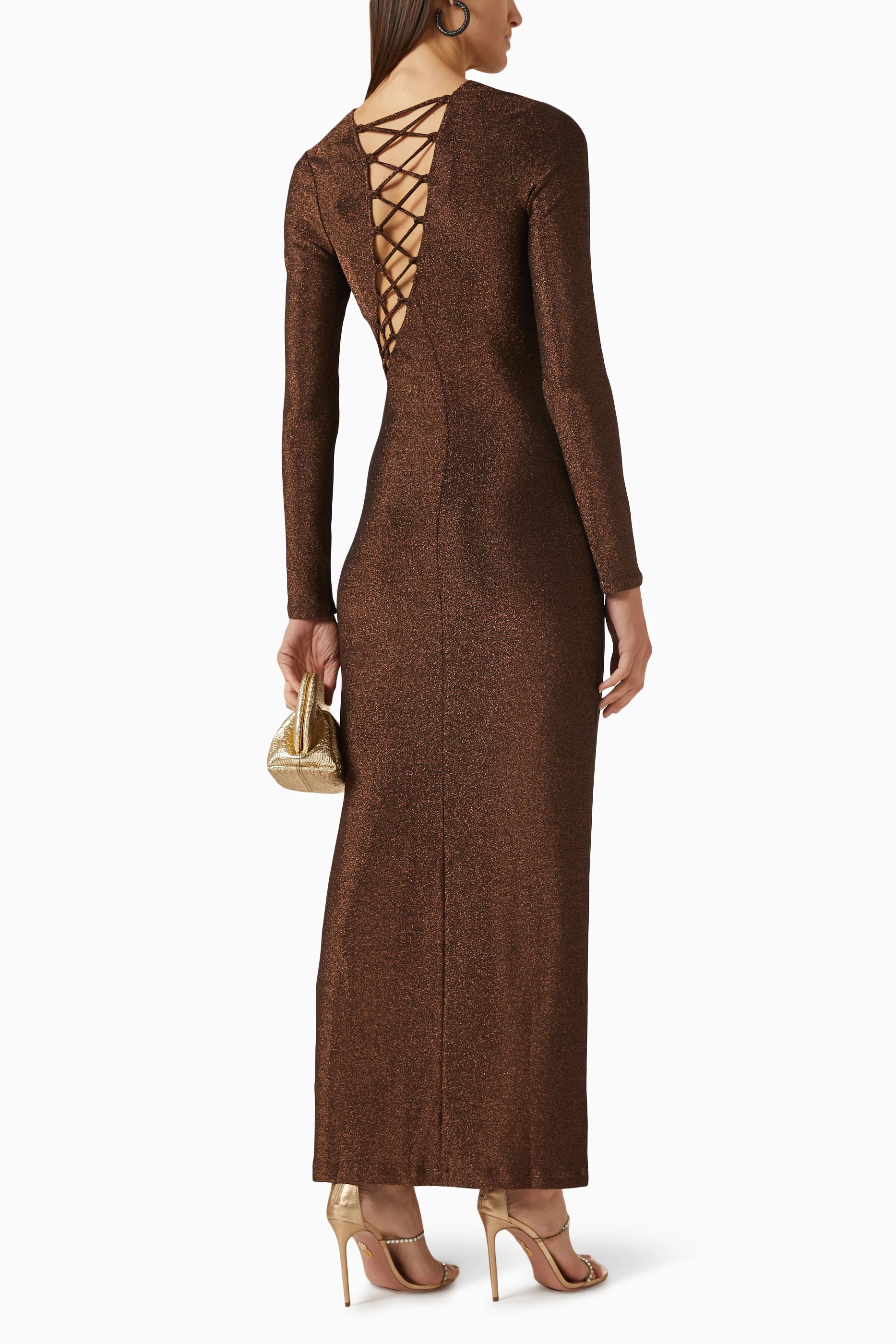 reformation kinsey knit dress Buy Pink in Nylon Blend For Women Online Kinsey midi