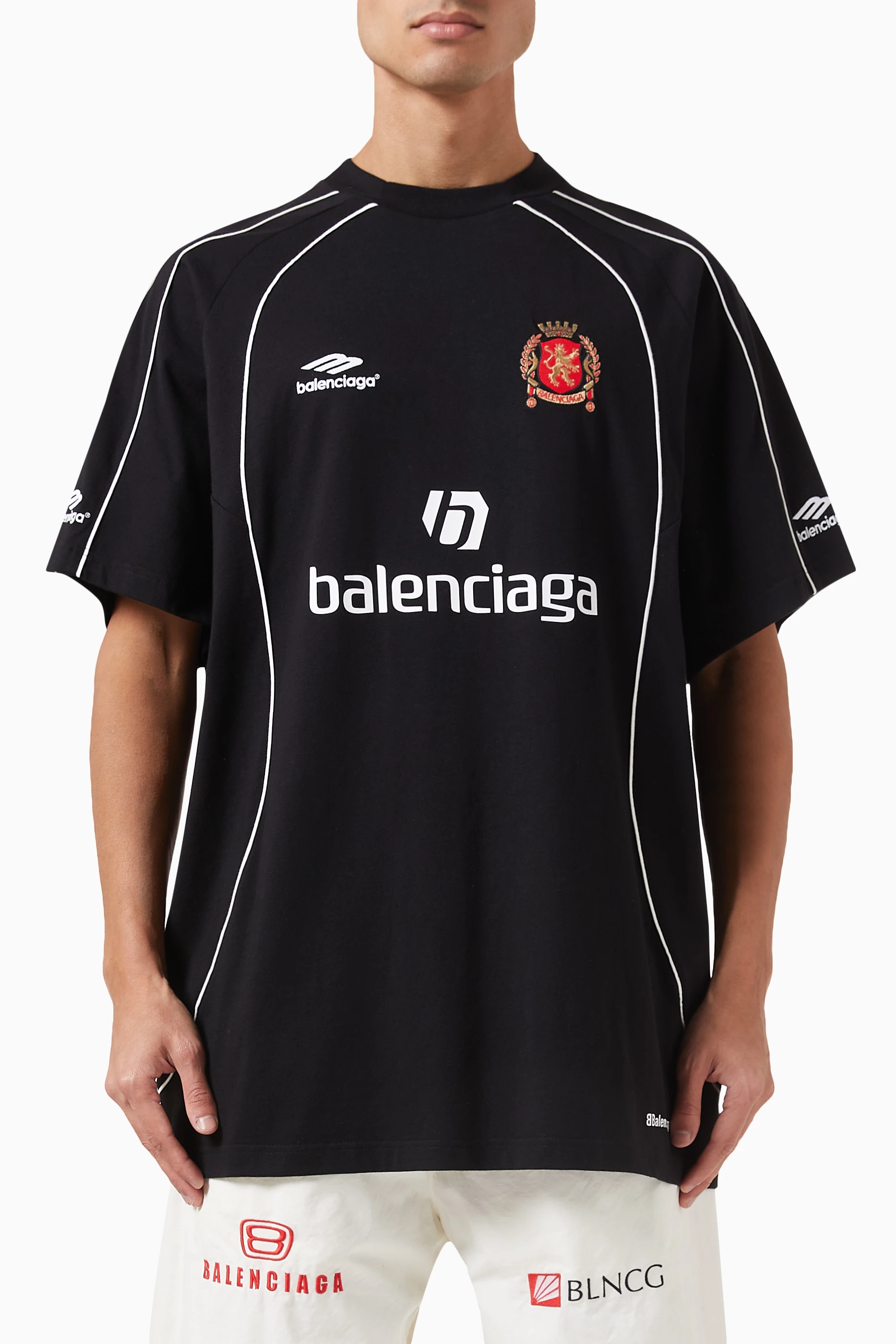 BALENCIAGA soccer tee