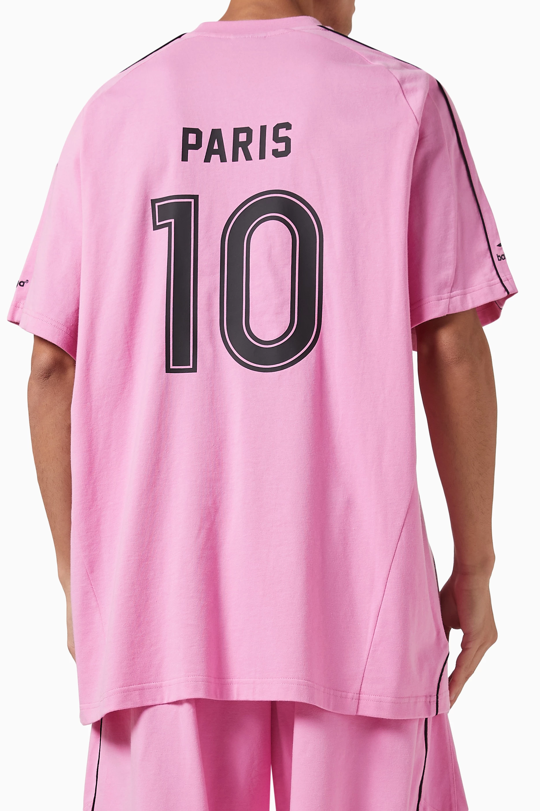 Shop Balenciaga Paris Soccer Oversized T-Shirt | Saks Fifth Avenue