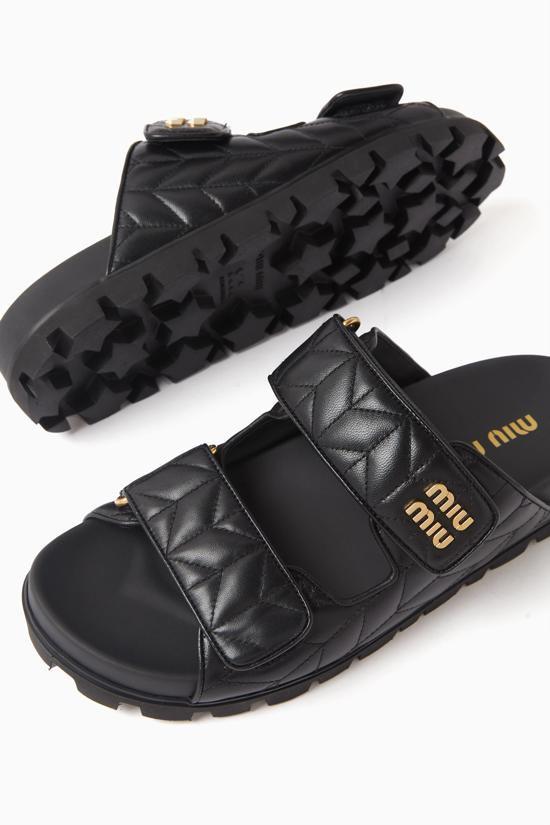 Miu miu slippers online