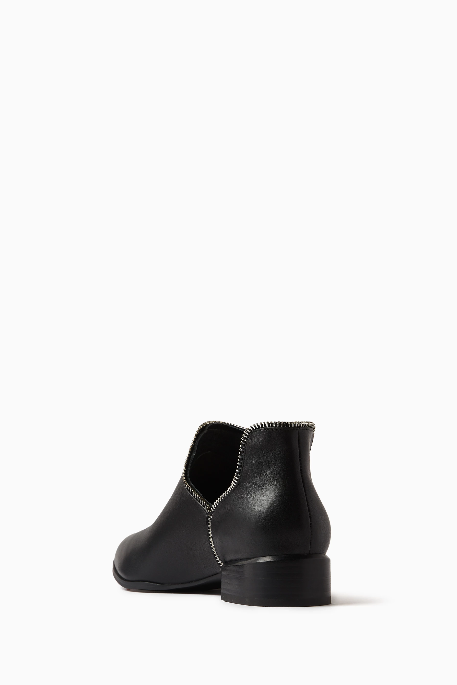 Buy Senso Black Bailey Ankle Boots in Leather For Women Online Ounass Saudi