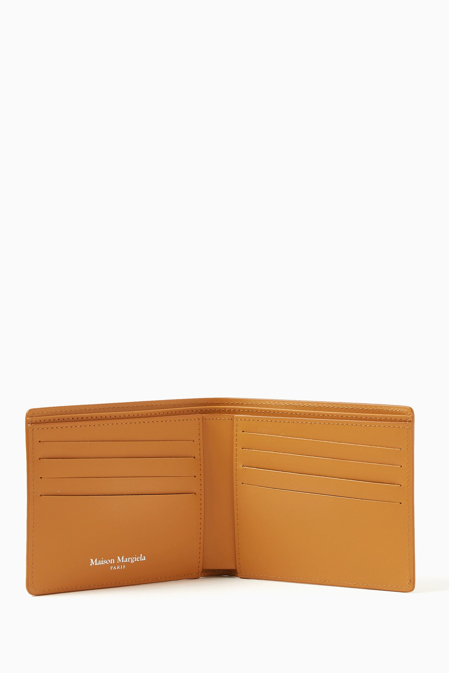 【MAISON MARGIELA】(W) Grain Leather Four Stitch Card Holder Maison Margiela - Four stitches cardholder | HBX - Globally