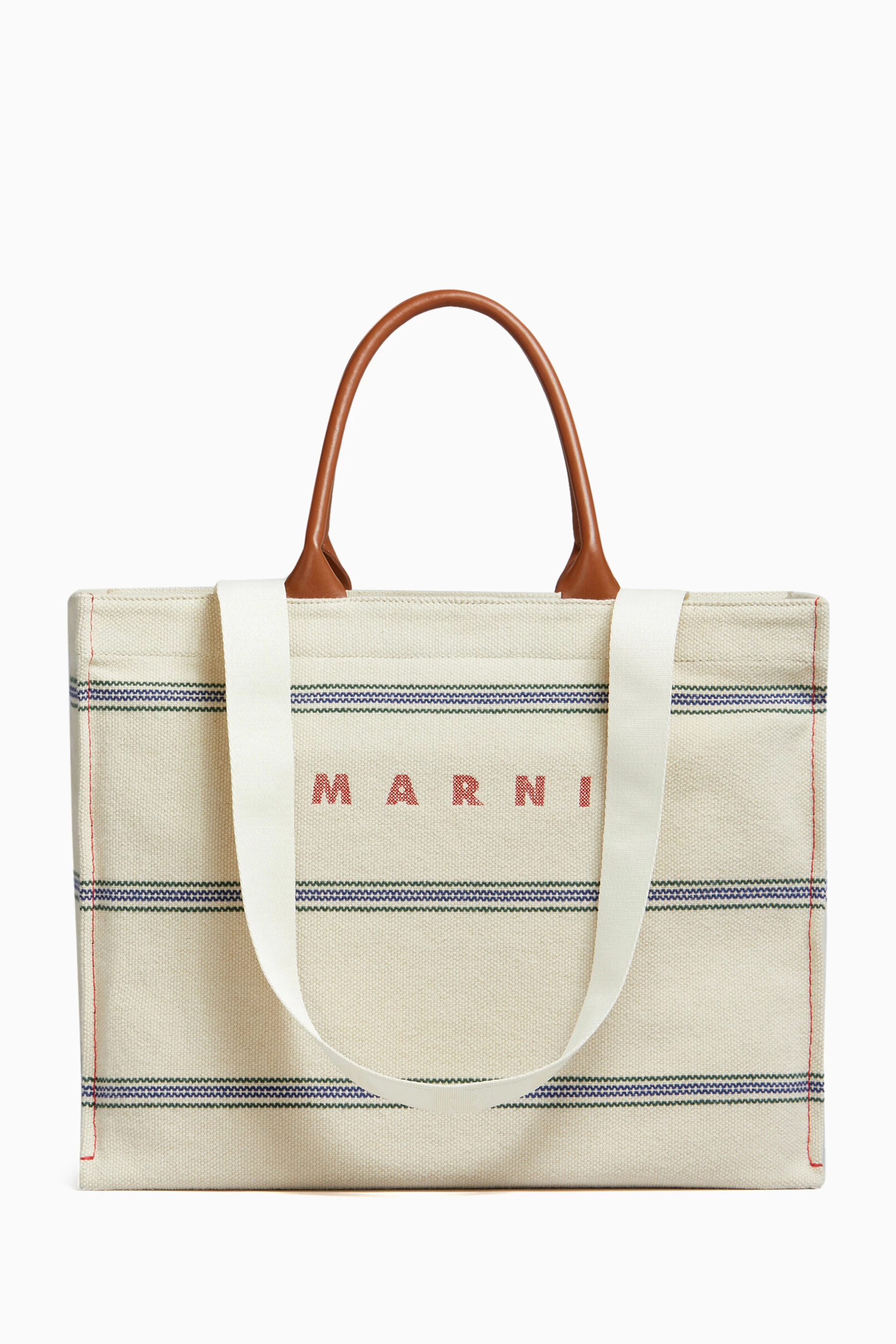 Marni canvas tote discount