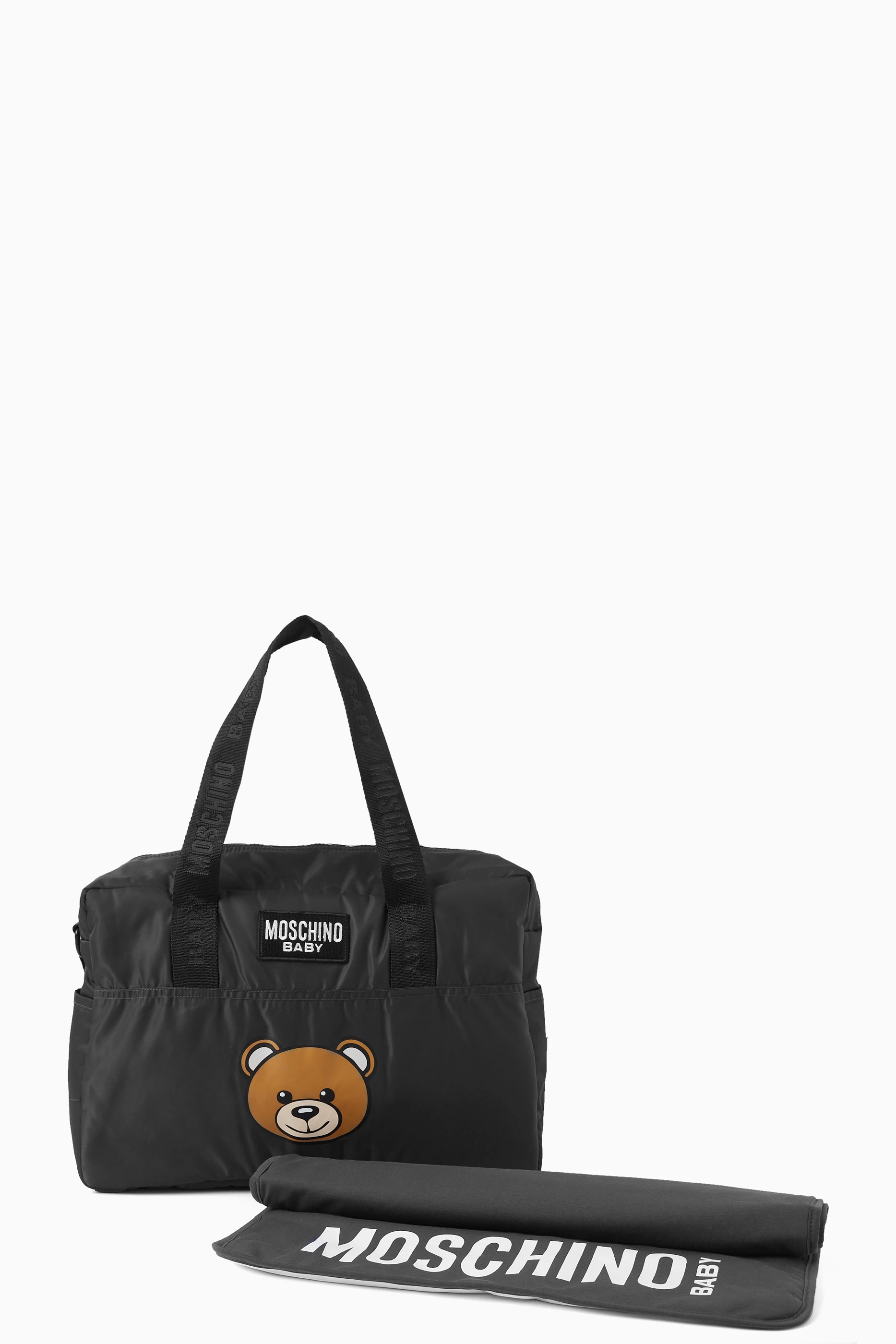 Moschino baby bag black best sale