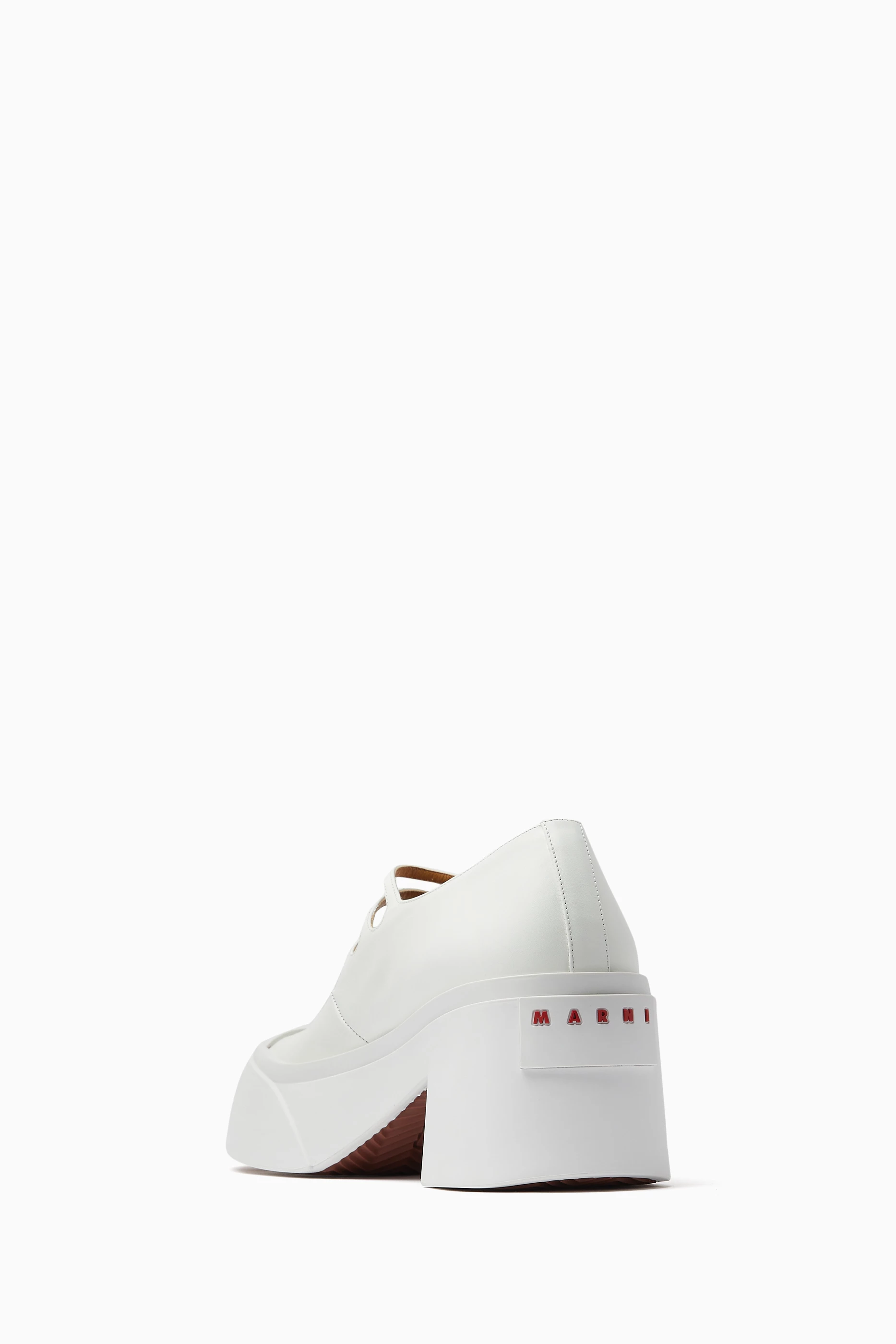 Buy Marni White Pablo Triple-buckle Mary Jane Sandals in