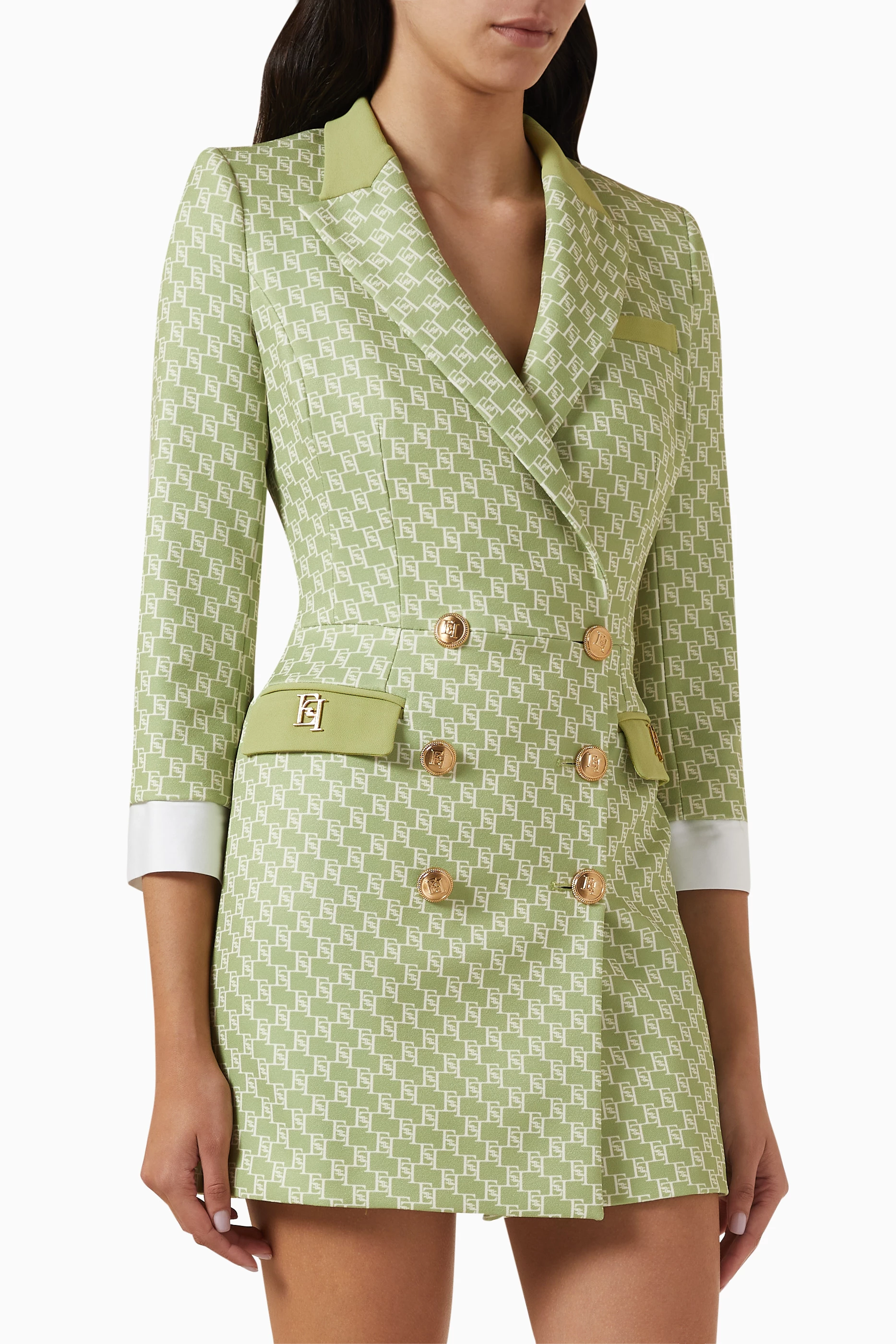 Blazer dress elisabetta franchi hotsell