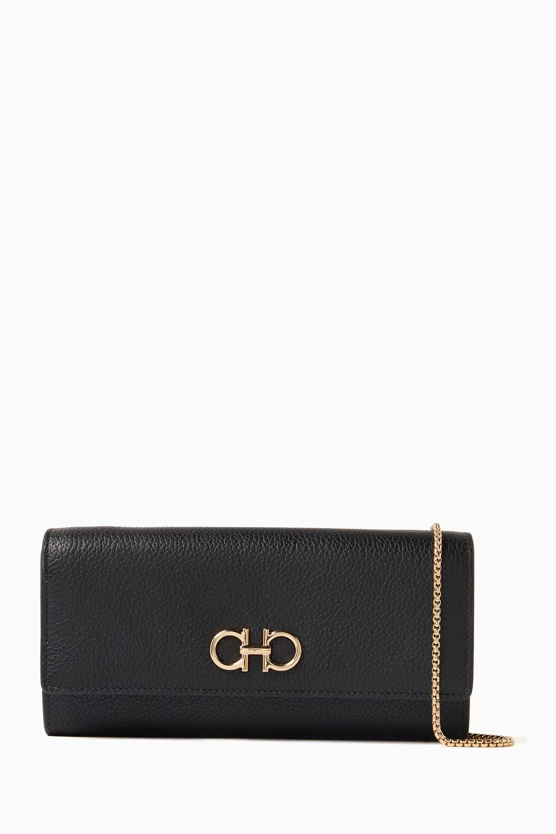 【送料&関税込】Ferragamo Wallet With Gancini Gancini wallet with ID window - Men | Ferragamo