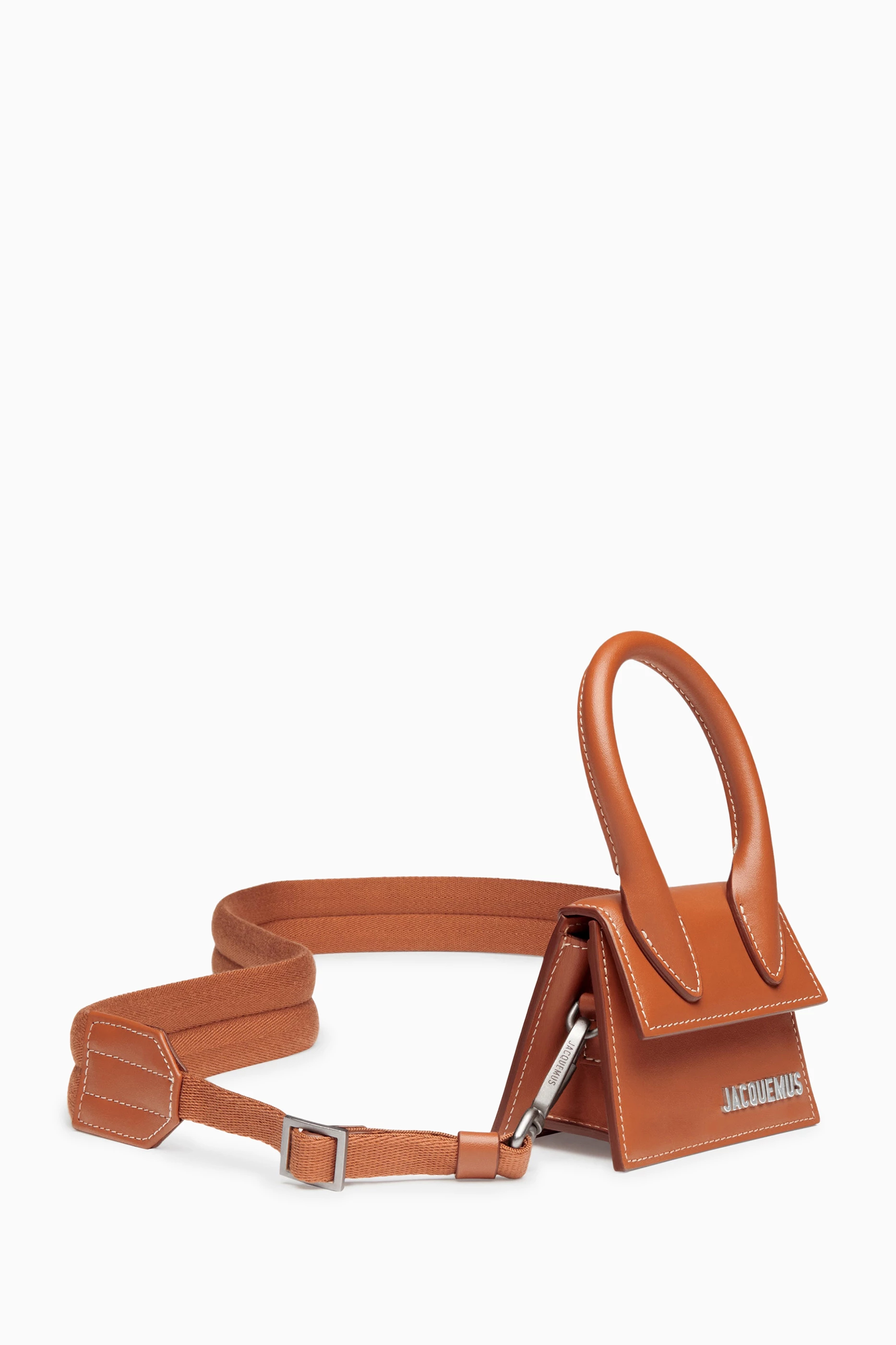Buy Jacquemus Brown Le Chiquito Homme Bag in Leather For Men Online Ounass Saudi