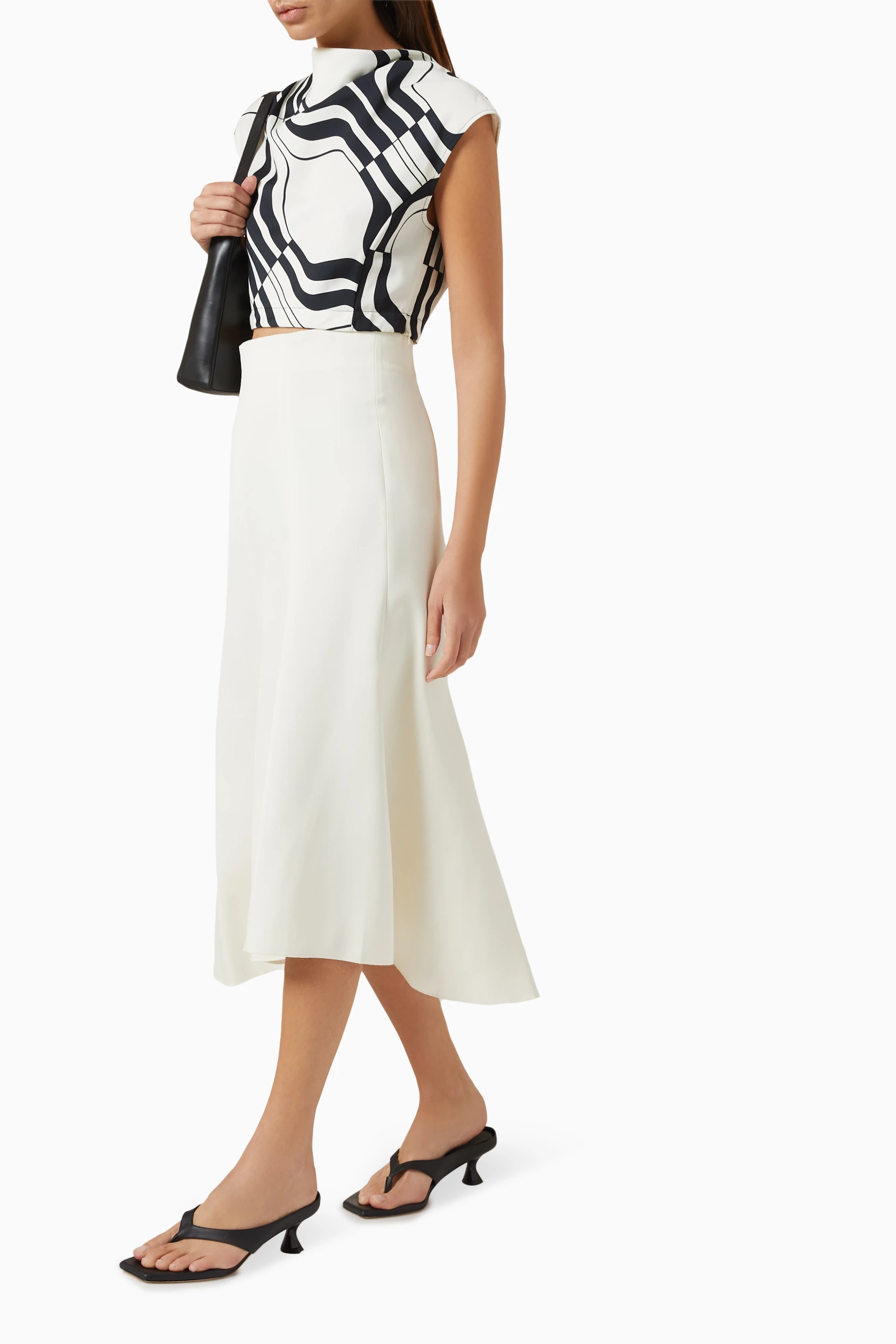 ワンピース MARELLA Women Mid Skirts 2513221252200001 WHITE Women's Skirts: Midi, Maxi, Mini & Pleated Skirts | Marella