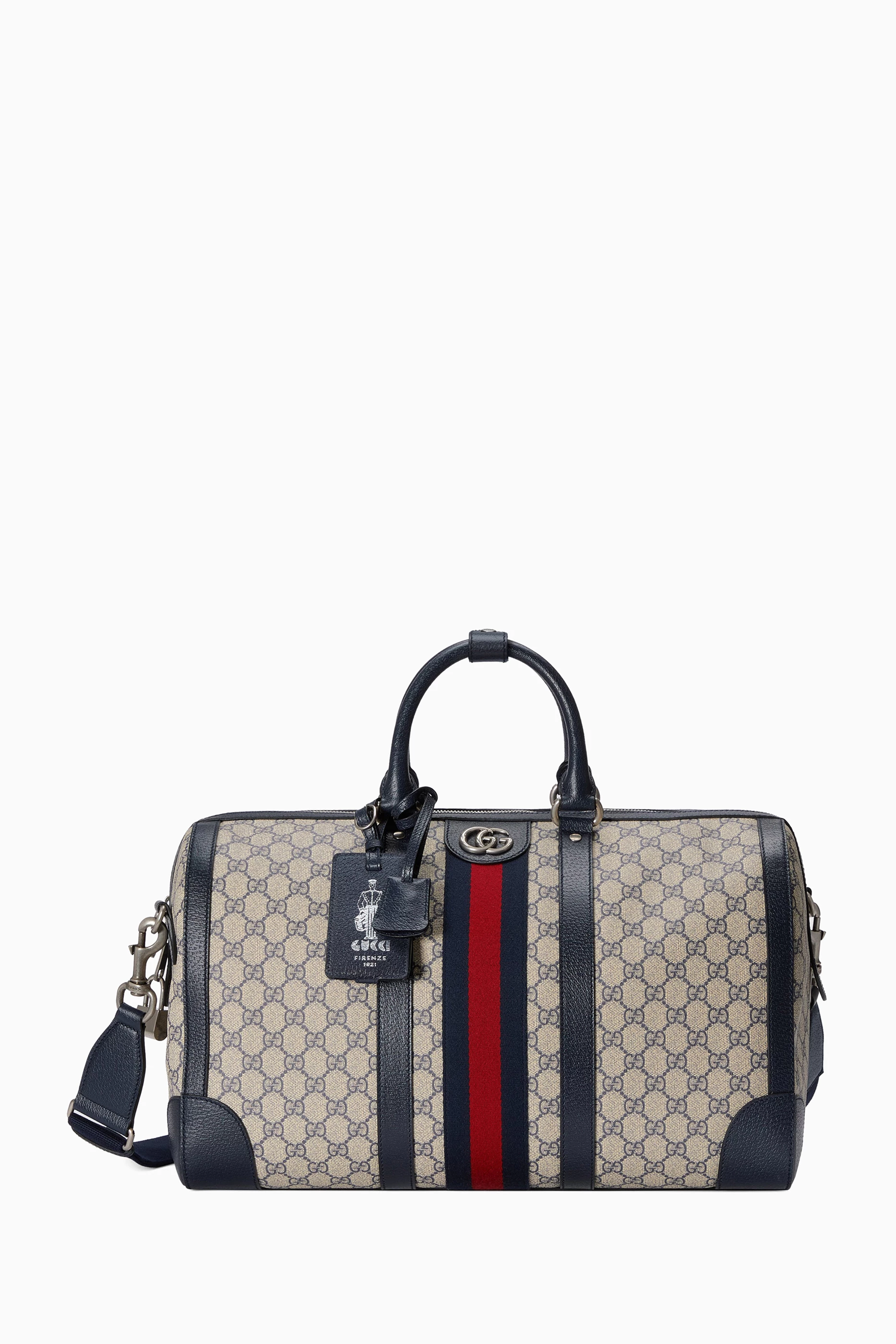 Gucci gg supreme duffle bag 2025