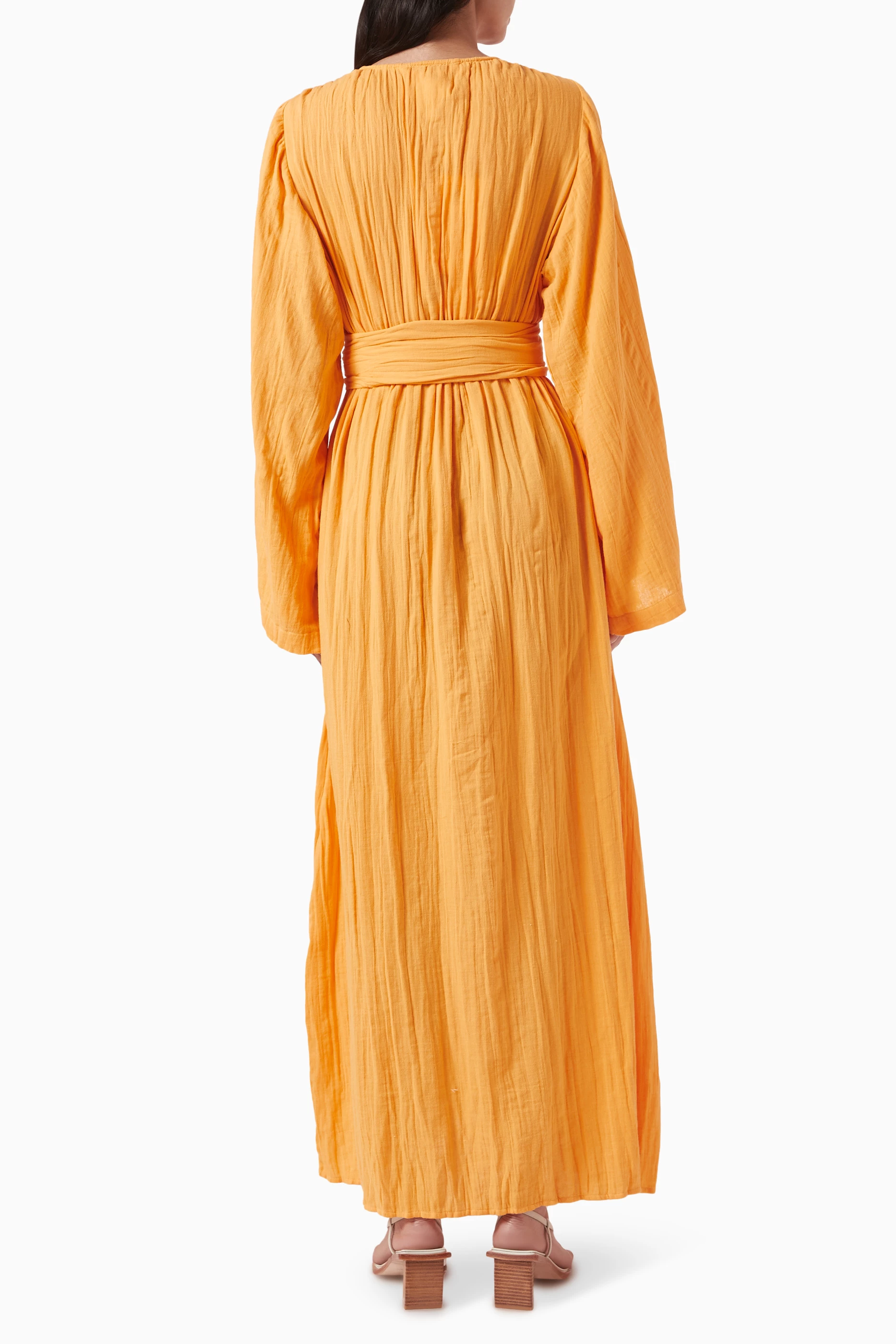 Mara hoffman yellow dress shop