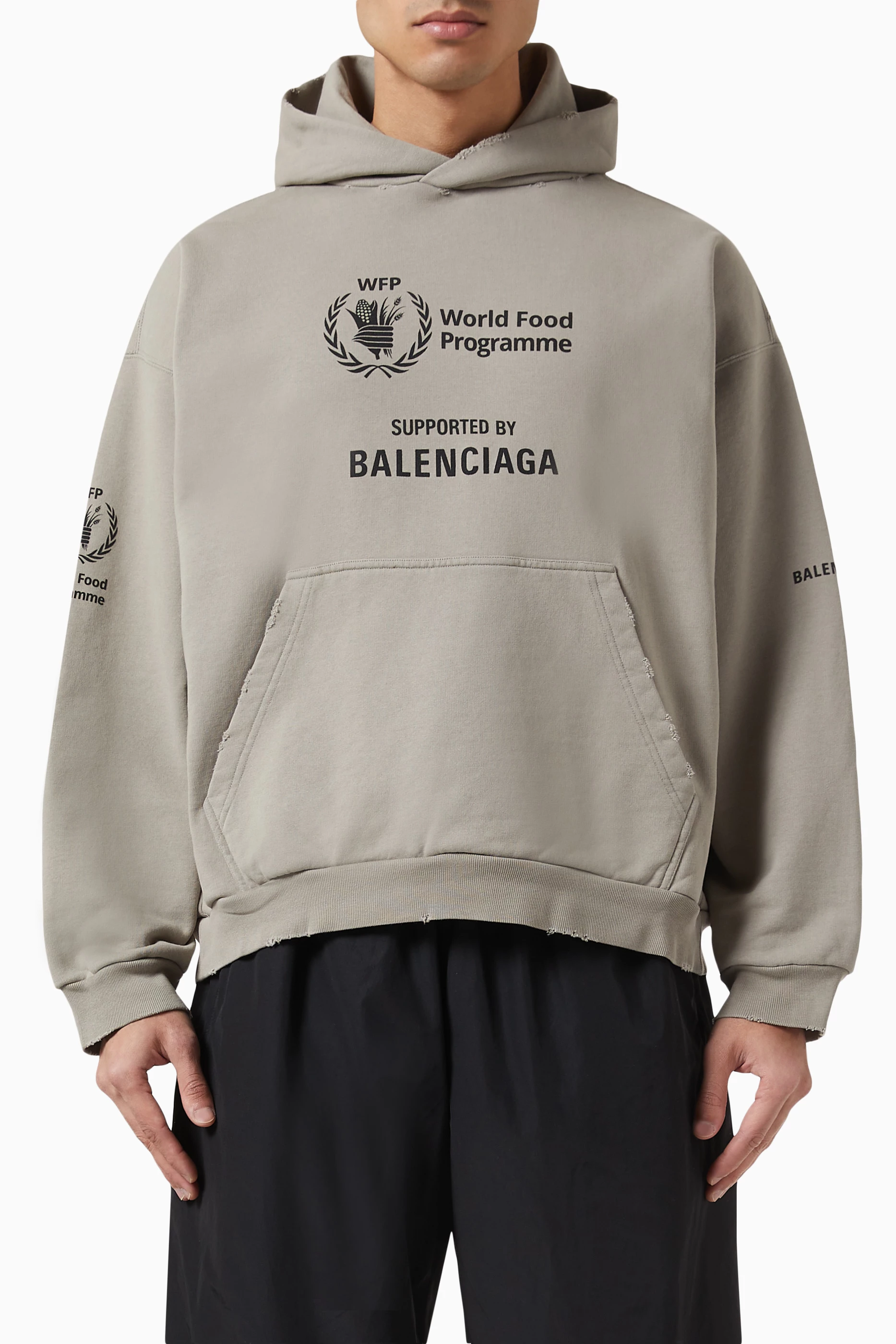 Balenciaga hoodie wfp store