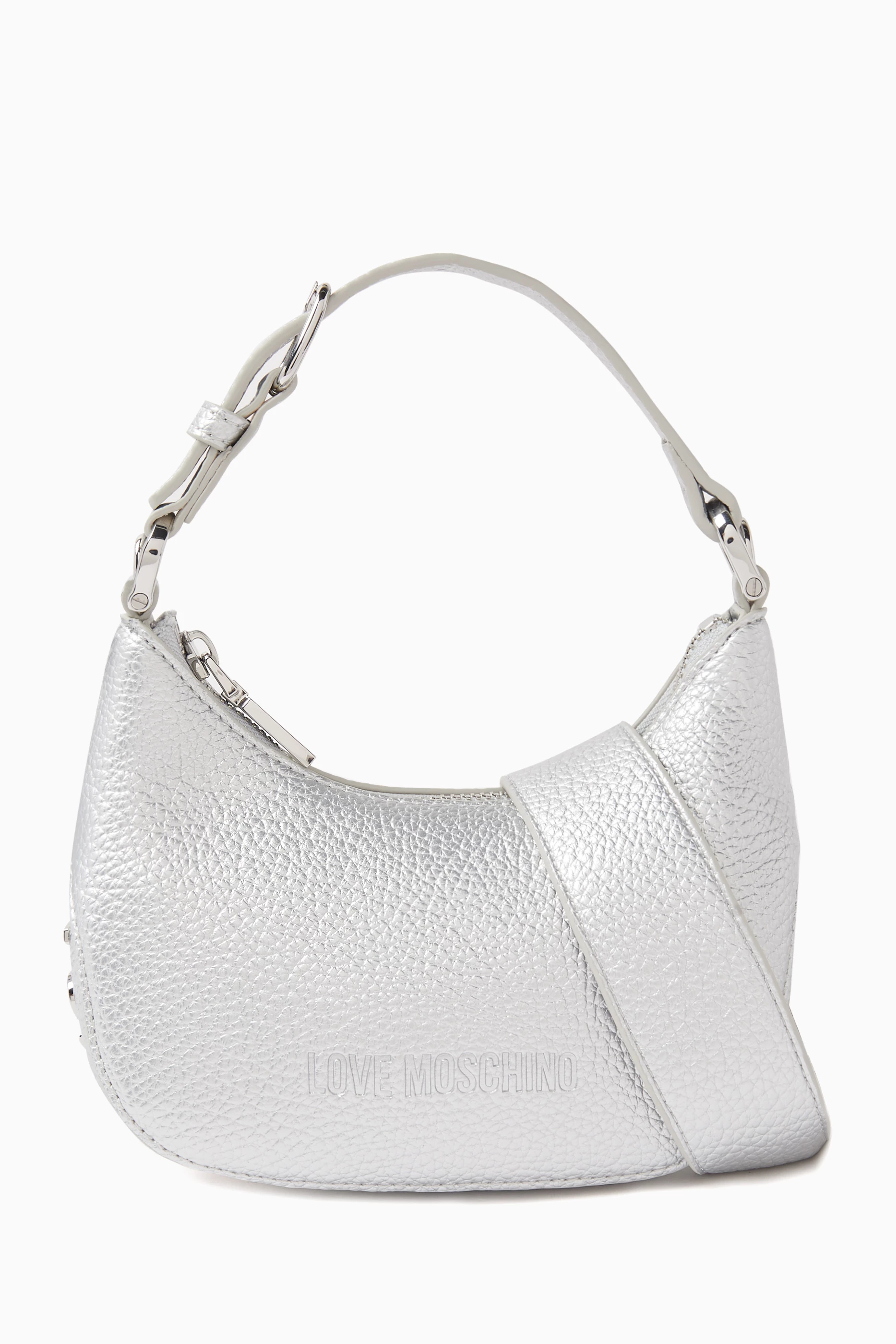Moschino bag silver online