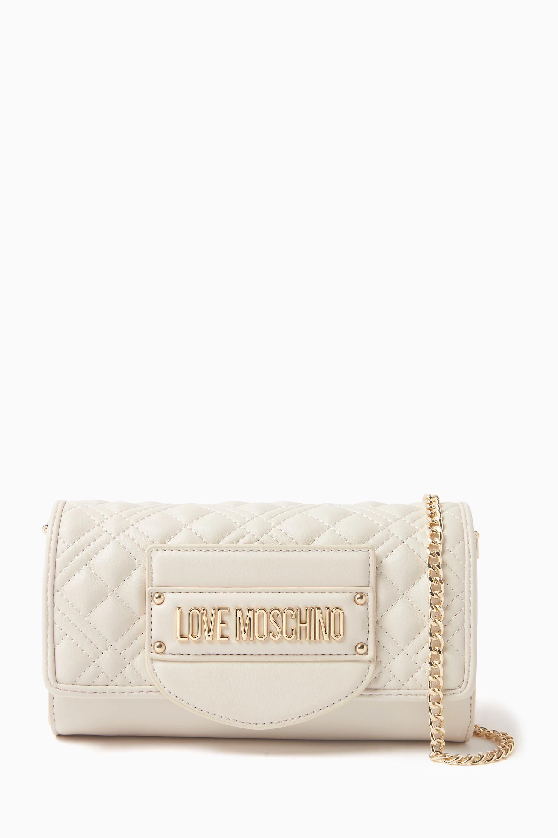 Moschino white bag sales