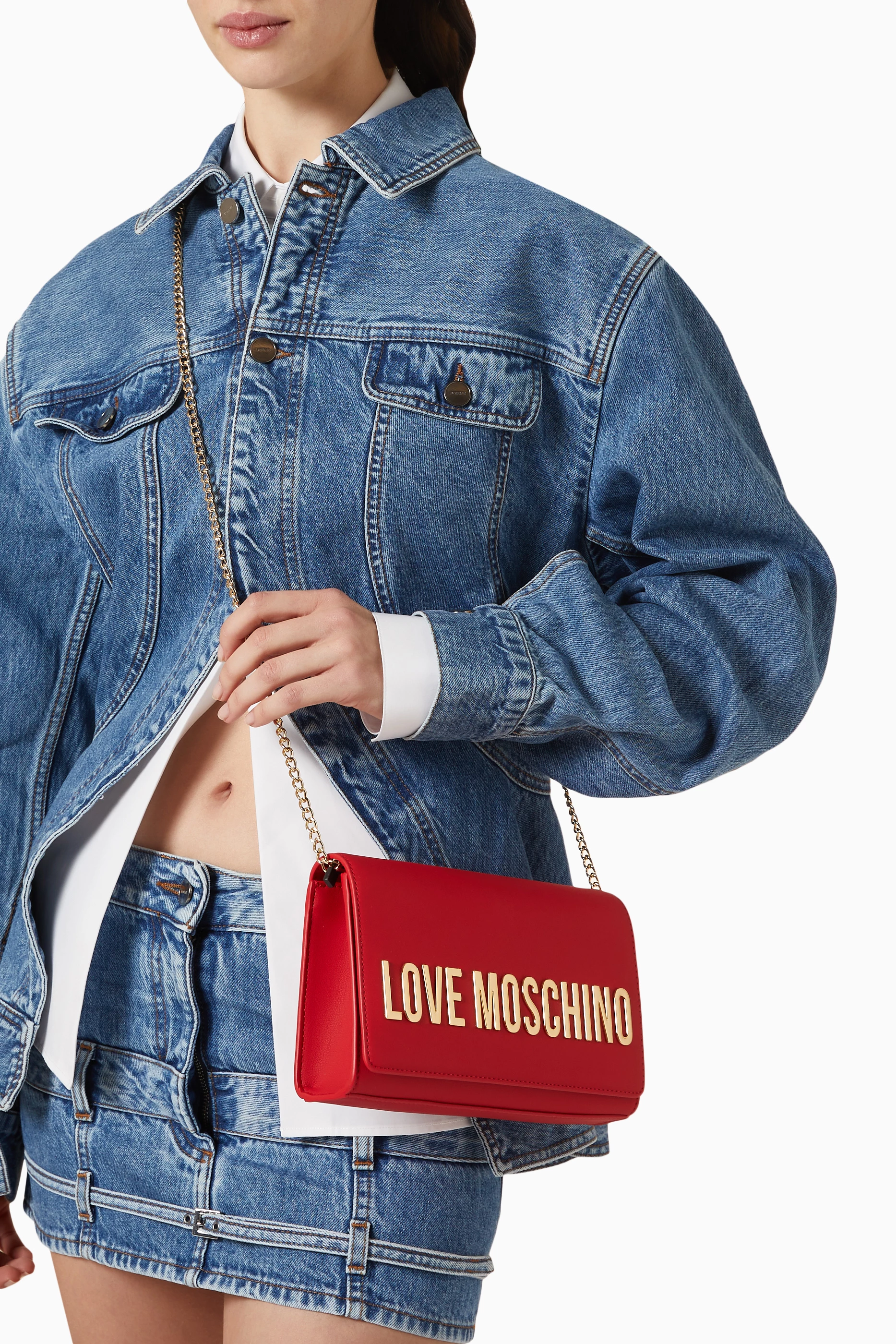 Love moschino cross body bag sale