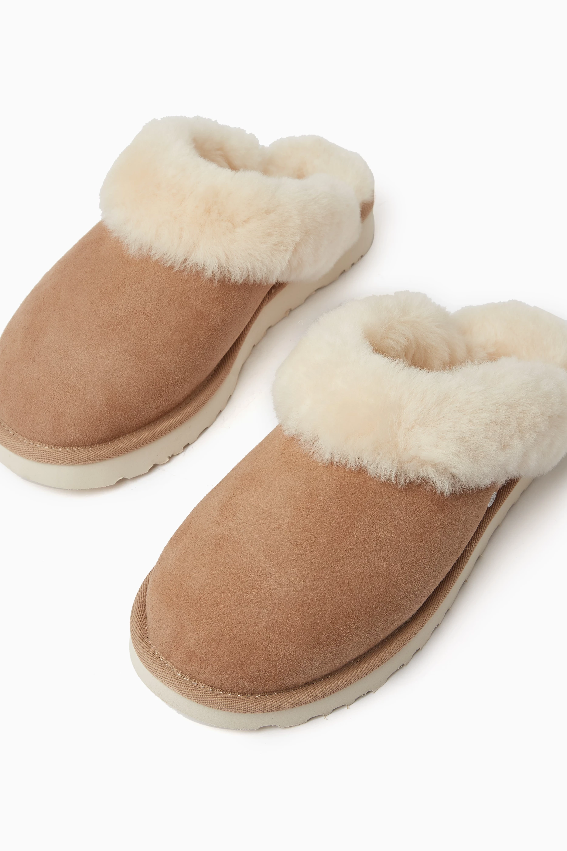 Buy UGG Neutral Classic Slipper II in Suede For Women Online 