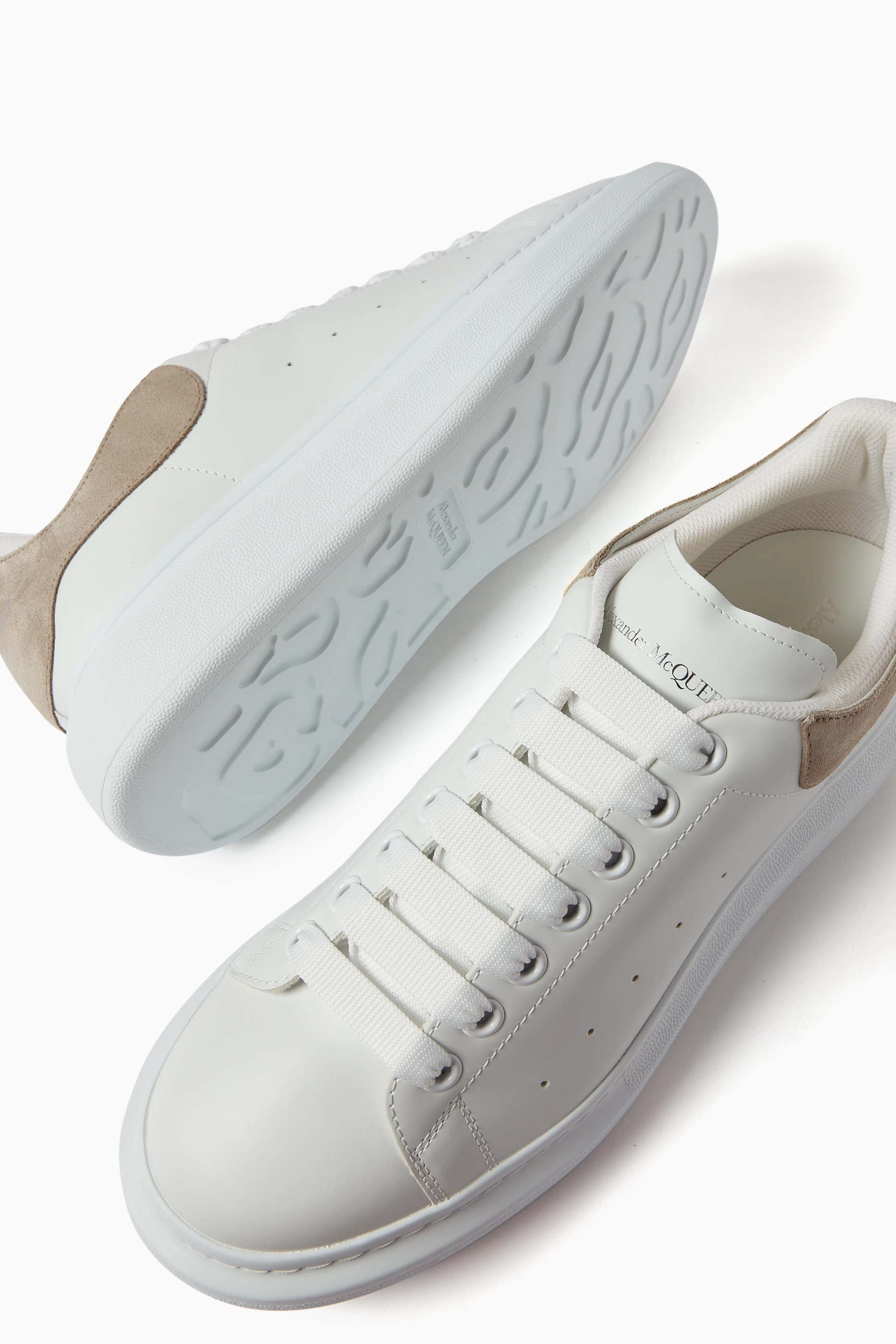 Buy McQueen Multicolour Oversized Low-top Sneakers in Leather For Men  Online | Ounass Saudi