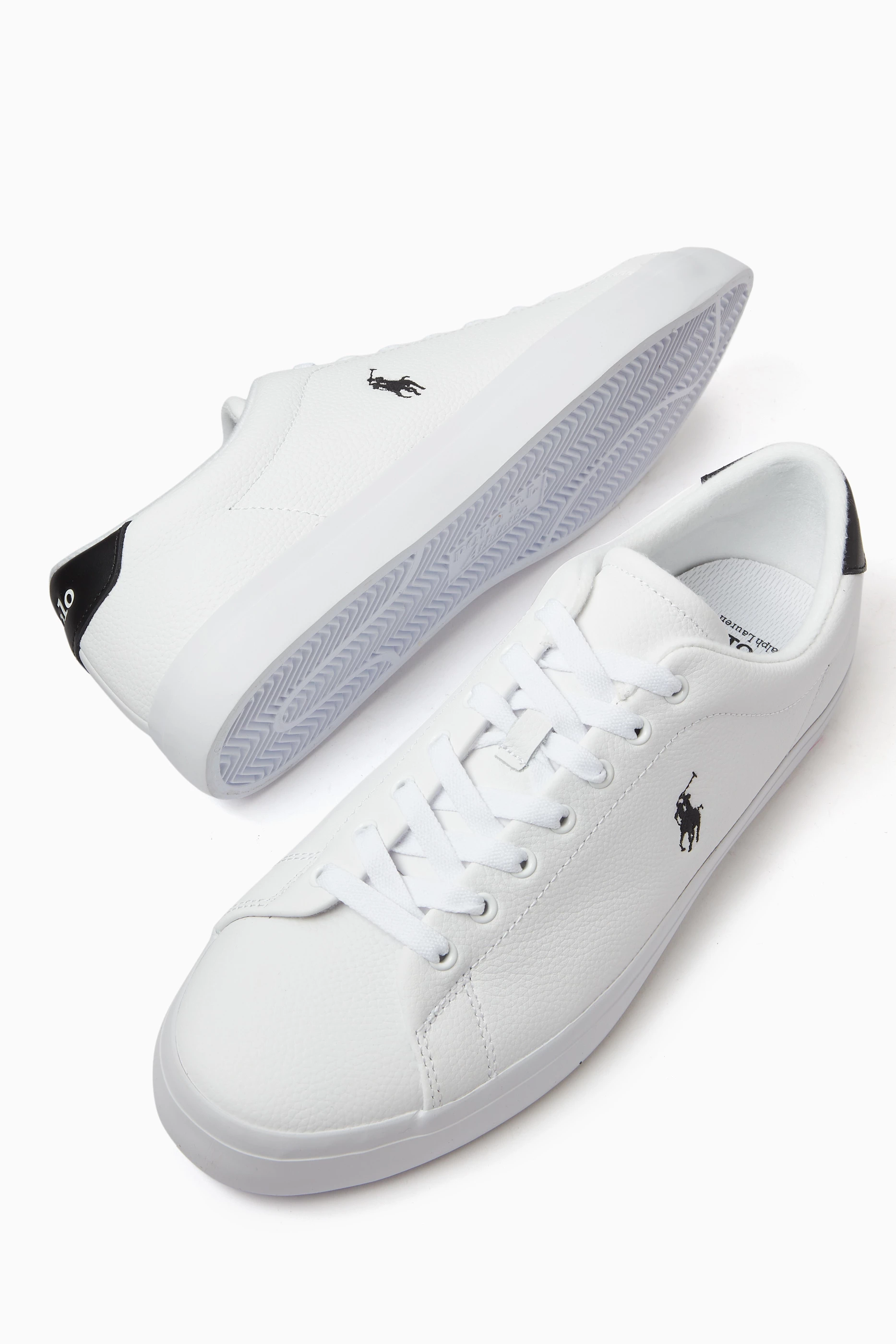 Ralph lauren white shoes mens online