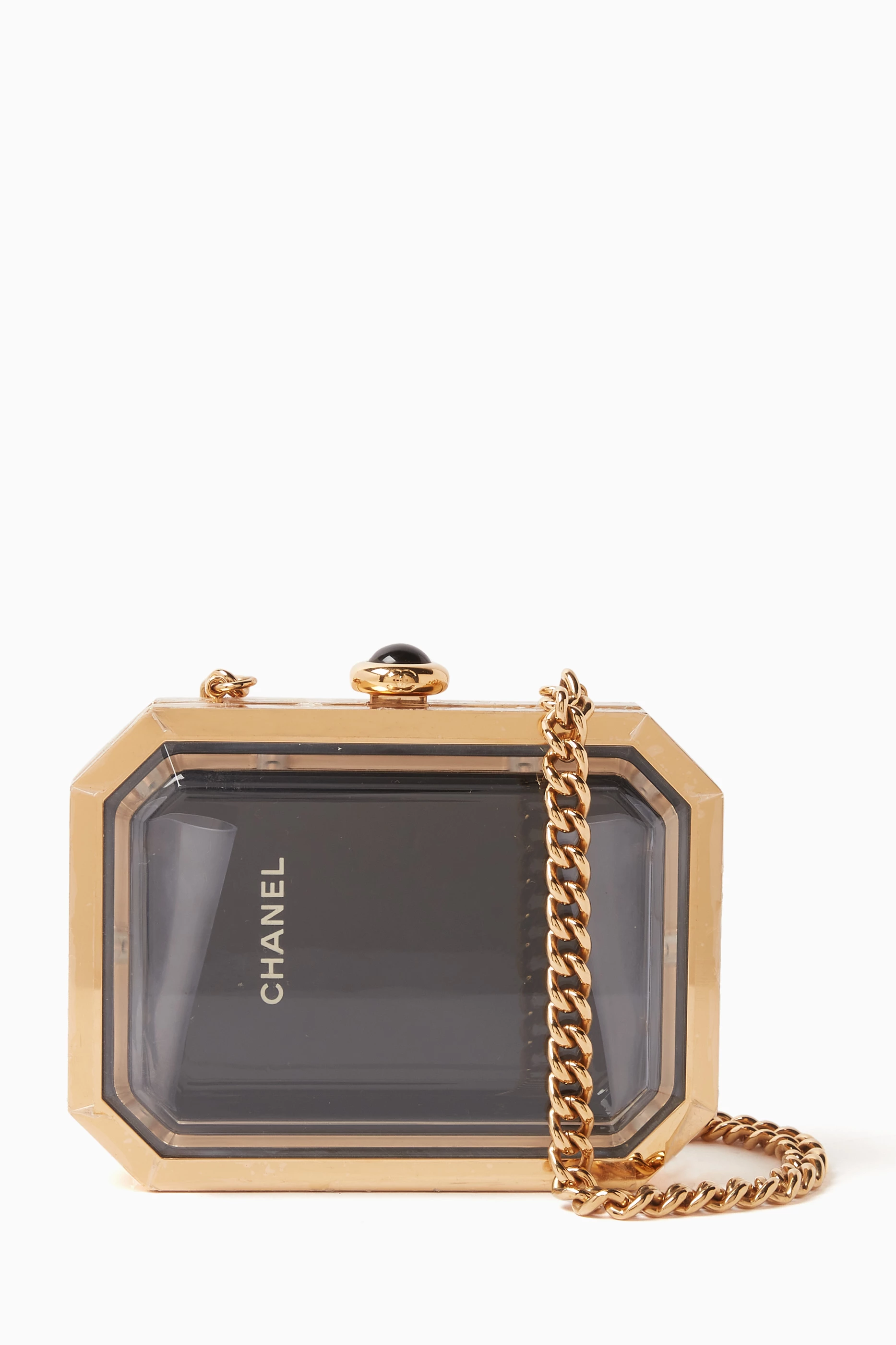 Buy Chanel Pre-Loved Black Premiere Minaudiere Clutch Bag in