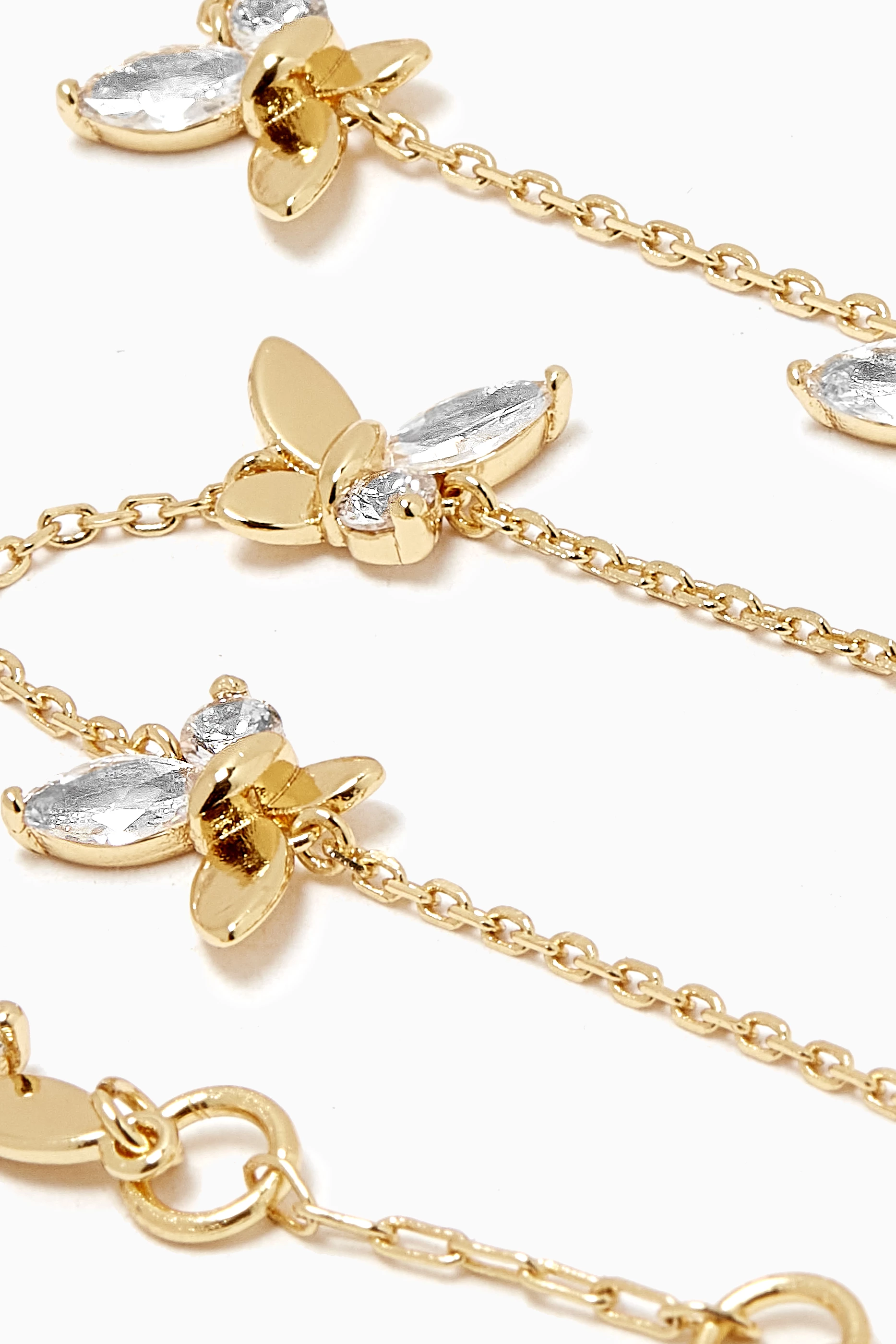 Buy Kate Spade New York Gold Social Butterfly Bracelet in