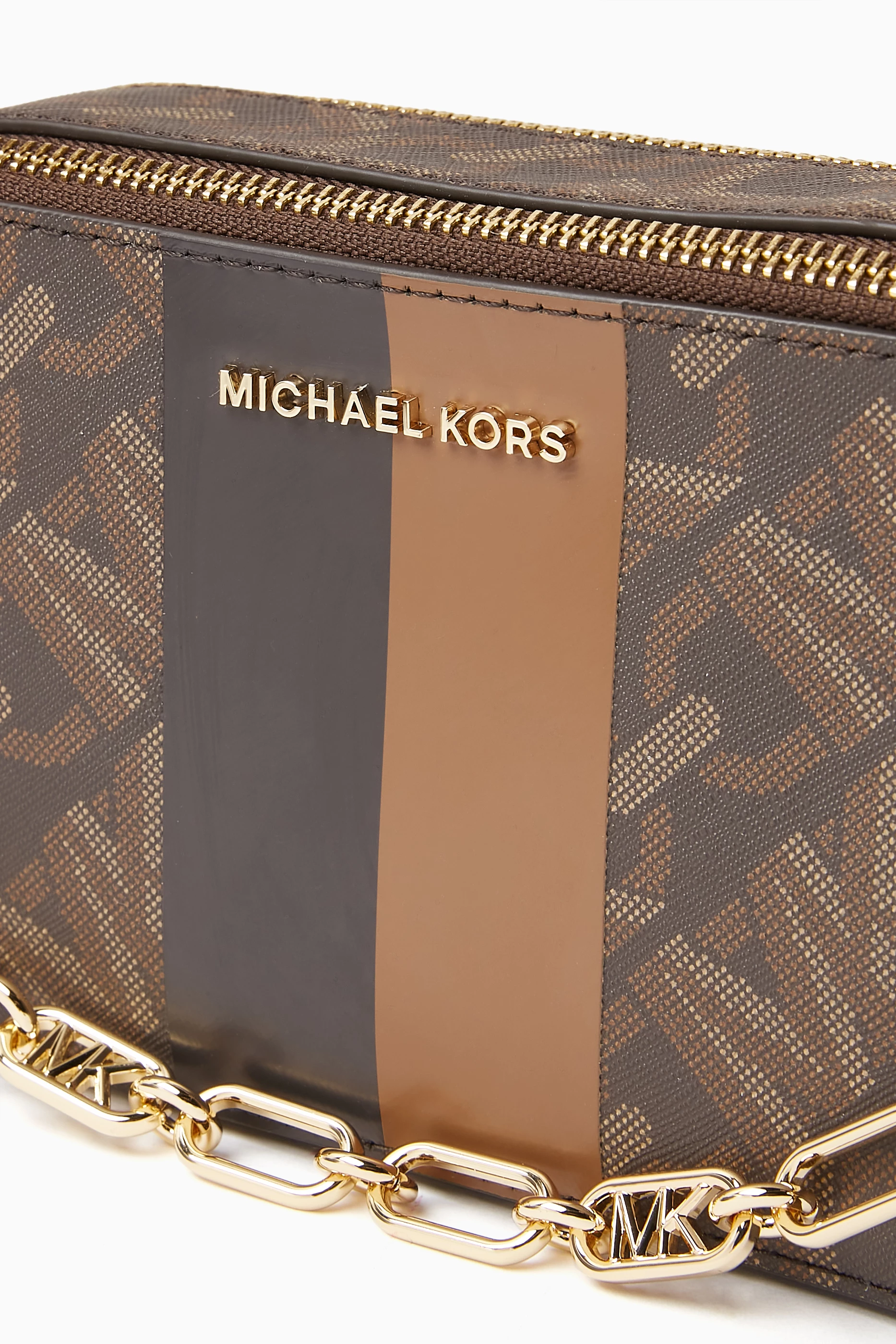 Michael kors crossbody monogram best sale