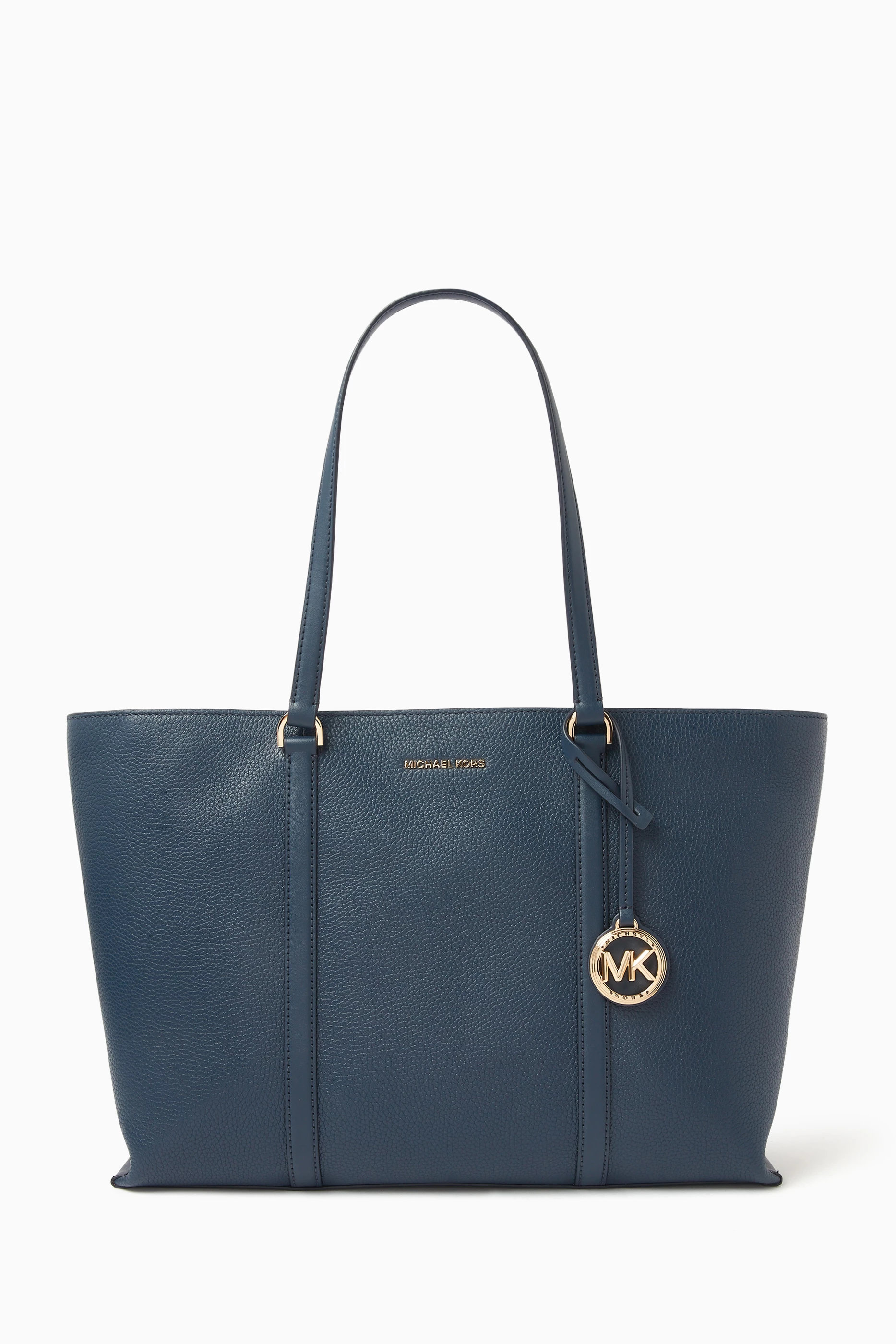 Michael kors blue tote bag new arrivals
