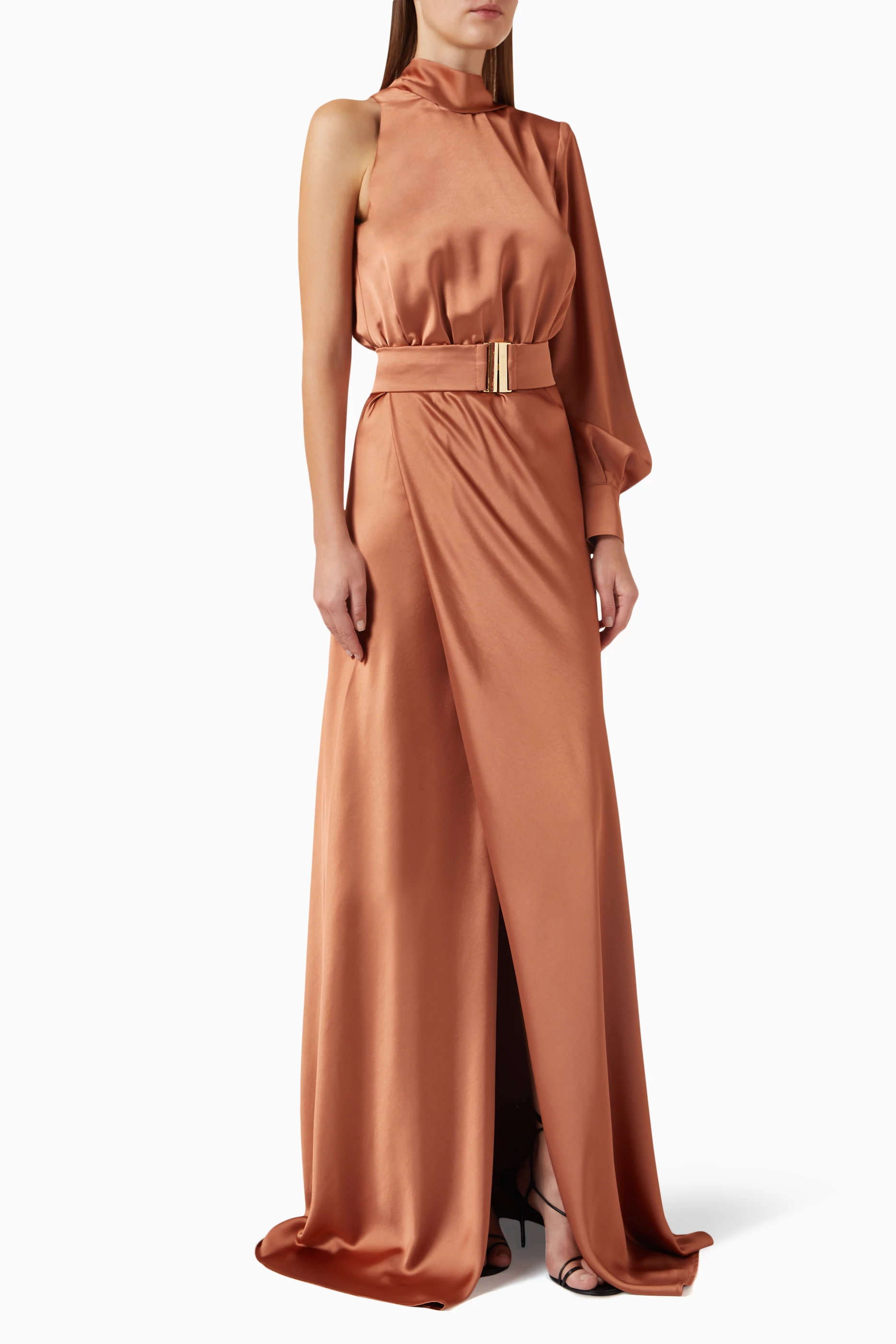 【関税&送料込】Pinko Dresses Brown Pinko Halter Neck Dresses for Women | Lyst