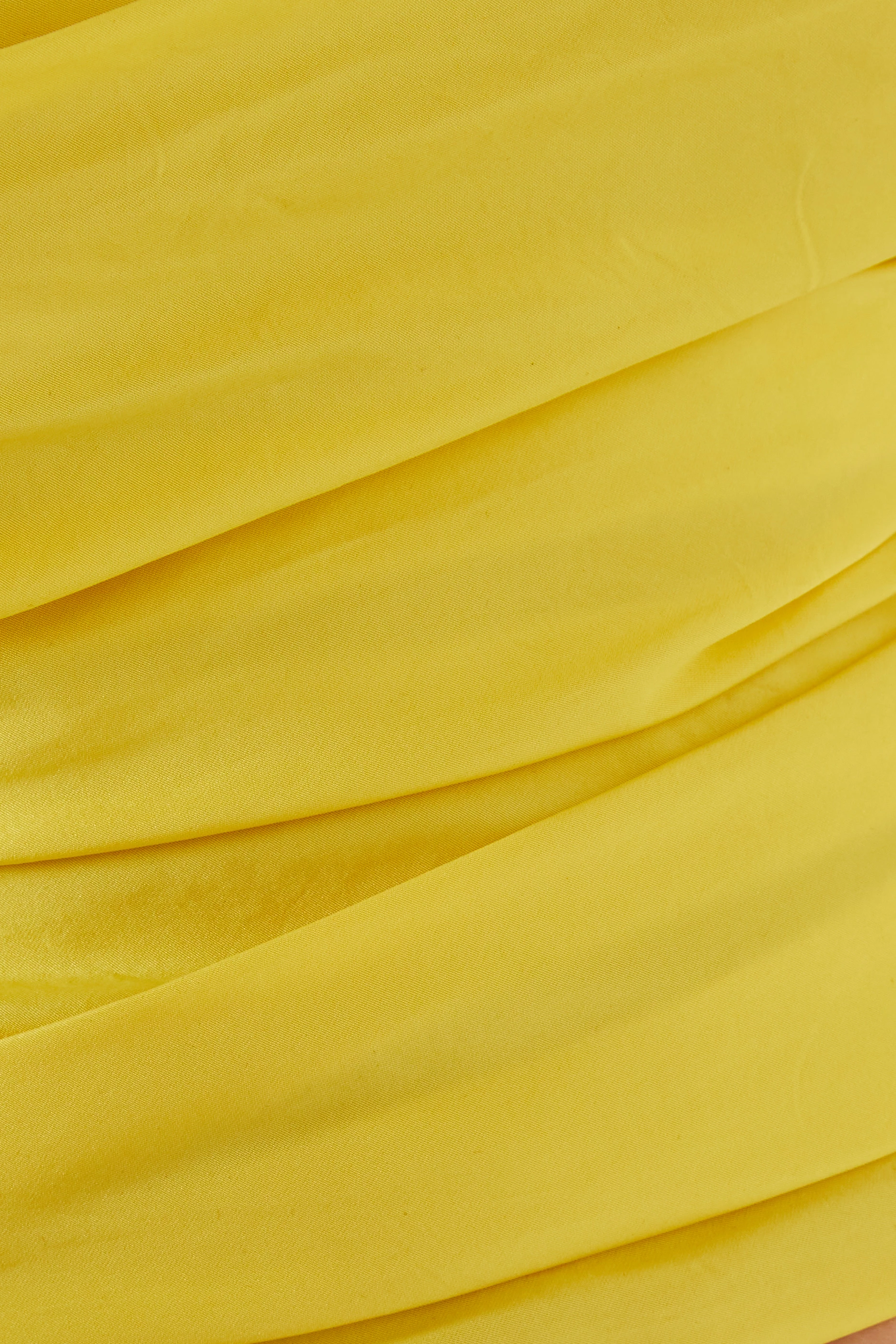 Buy PINKO Yellow Debra Top in Taffeta For Women Online