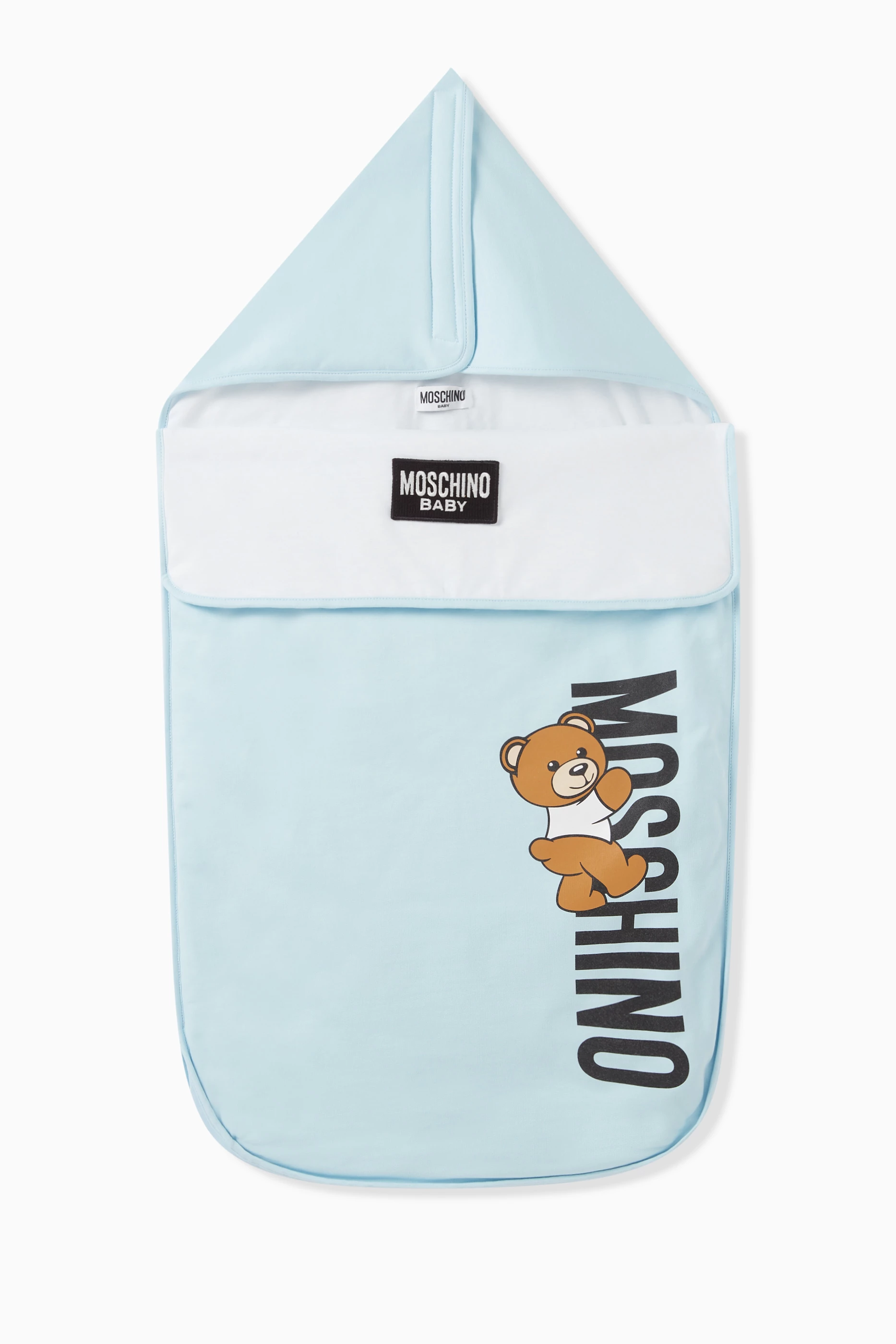 Moschino sleeping bag clearance