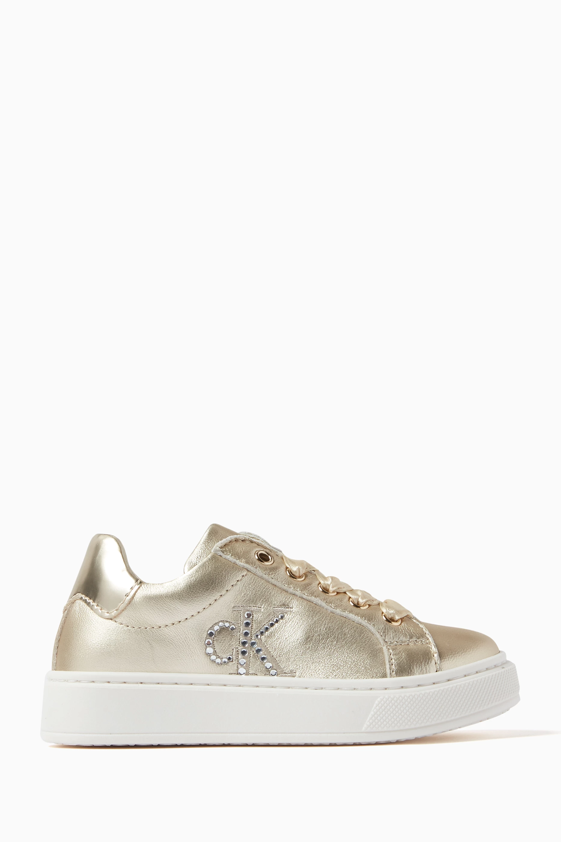 Calvin klein gold shoes clearance