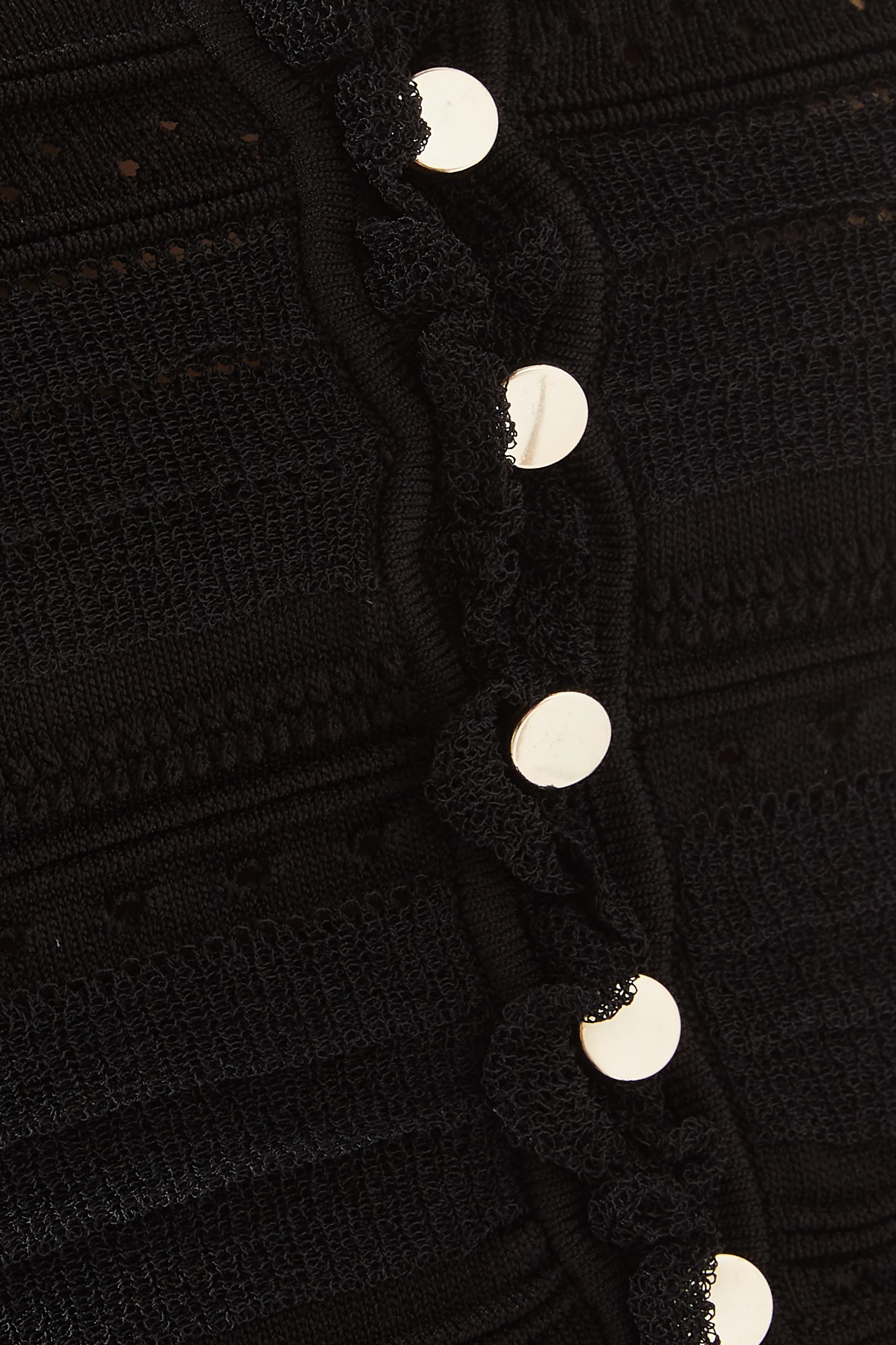 Sandro black cardigan on sale