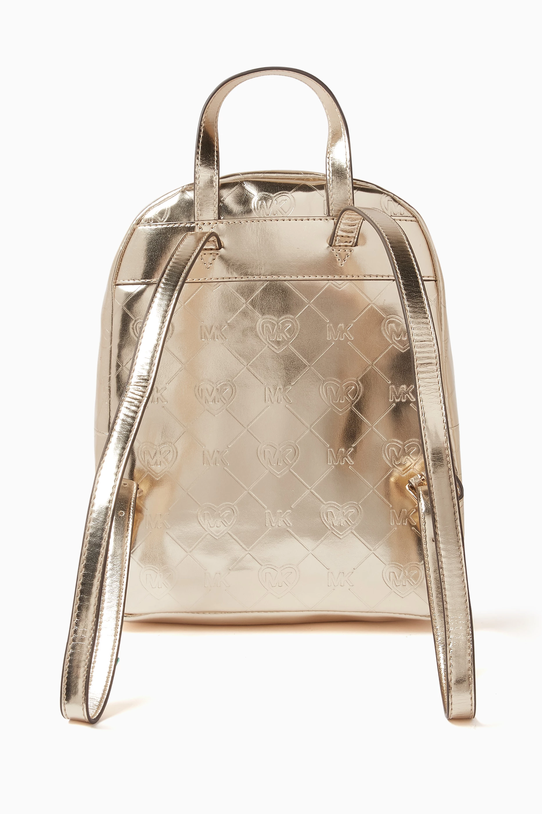 Michael kors gold backpack store