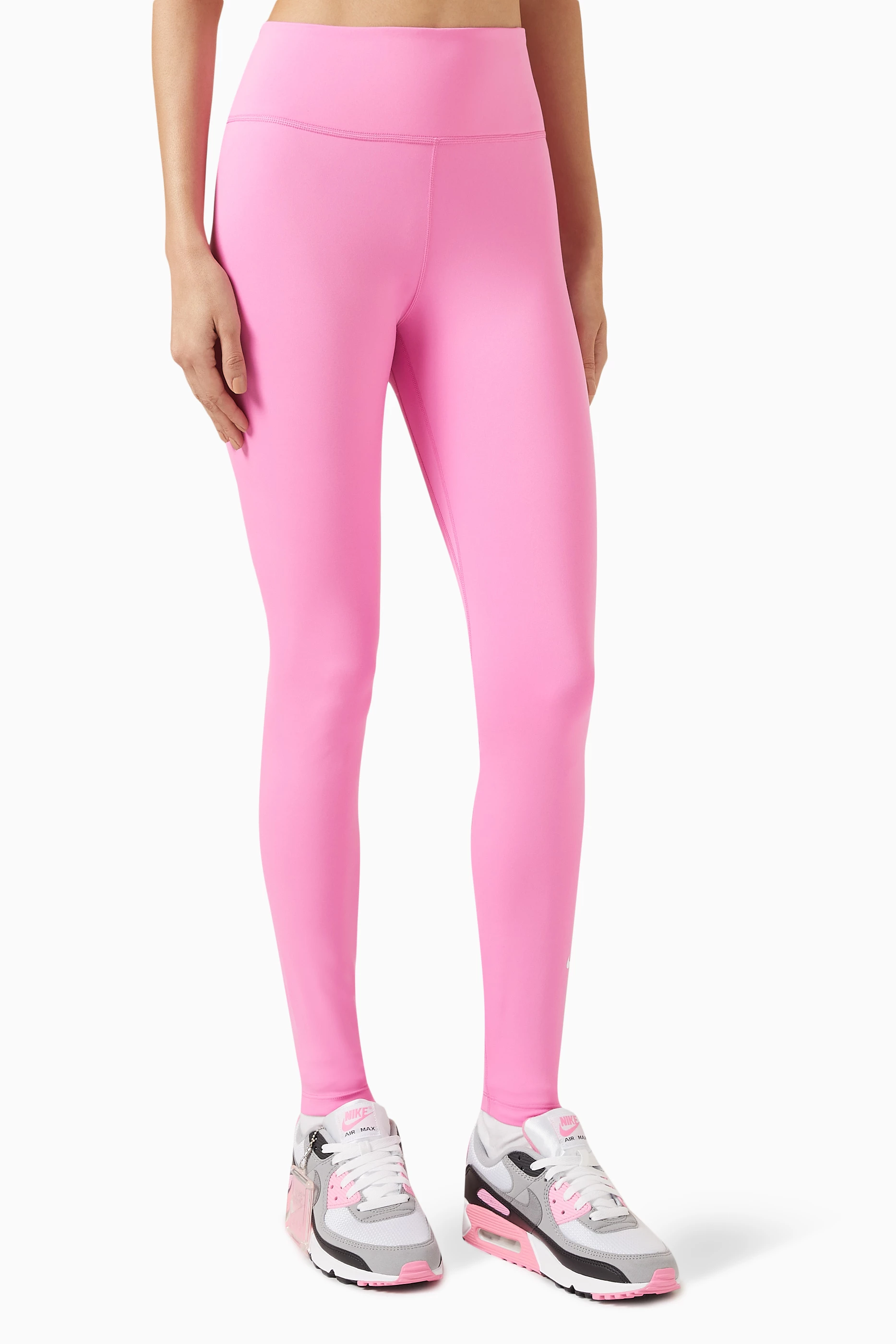 Buy Nike Pink One High Rise Leggings For Women Online Ounass Saudi