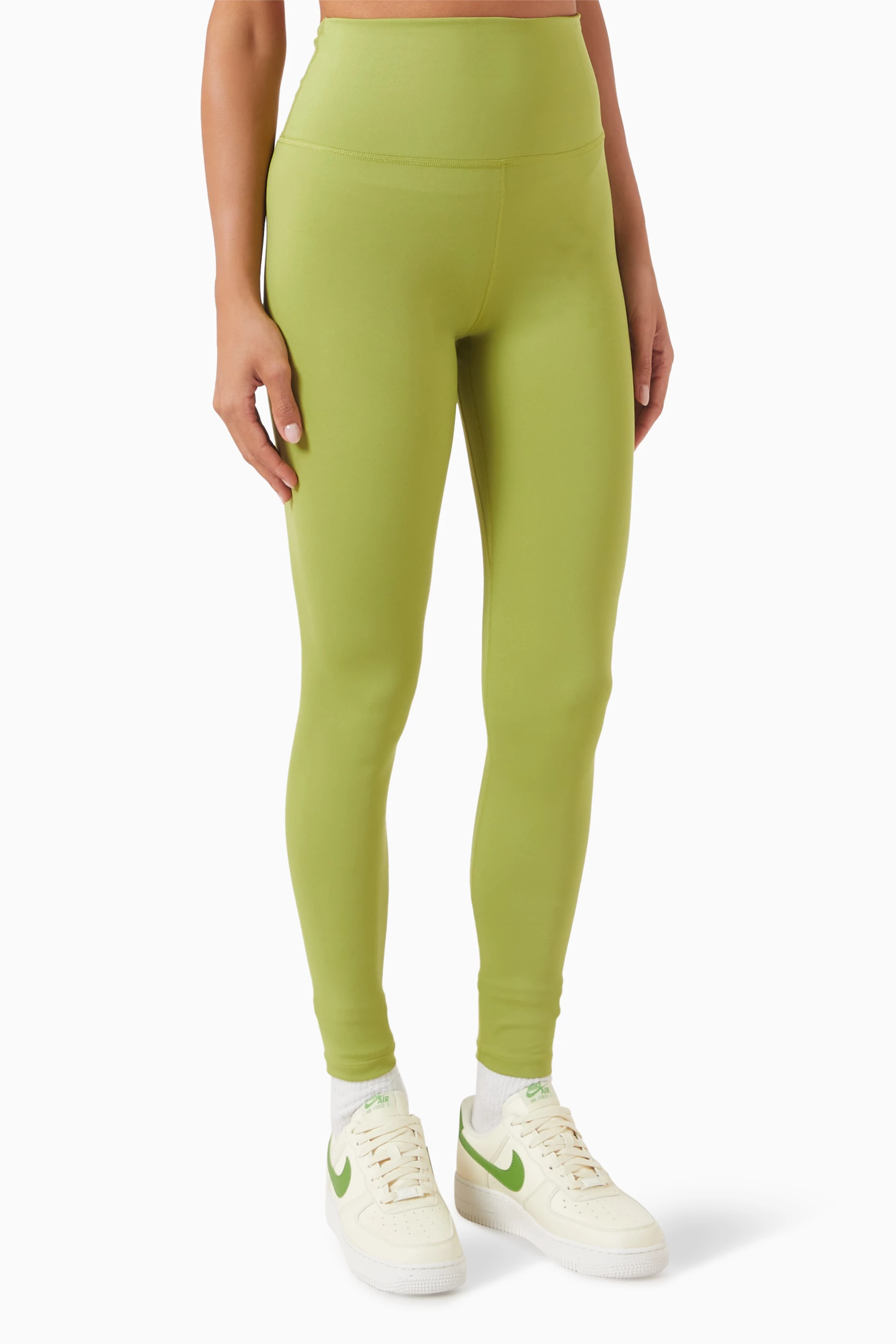 Buy Nike Green One High Rise Leggings For Women Online Ounass Saudi