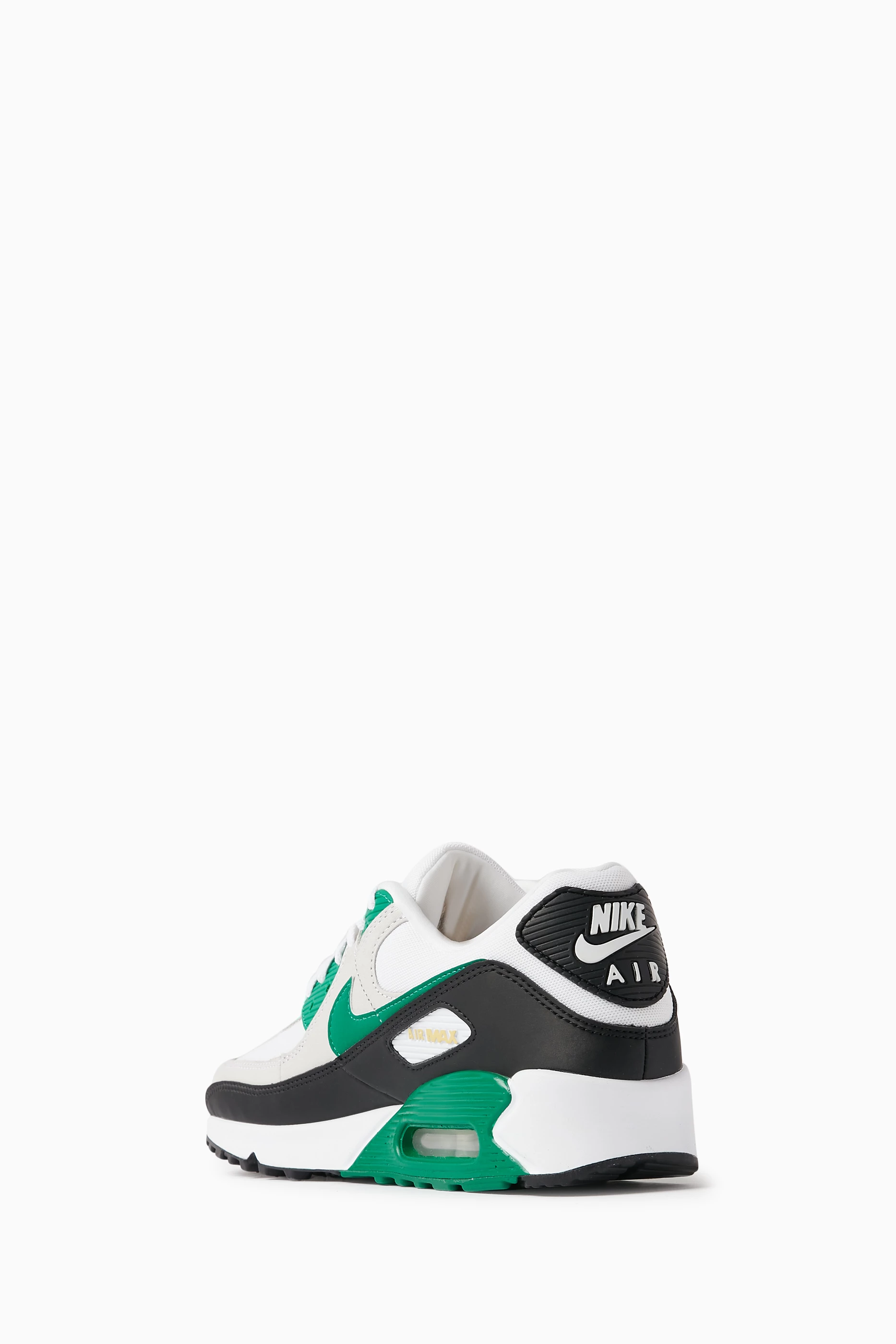 Mens nike air max 90 white leather shop