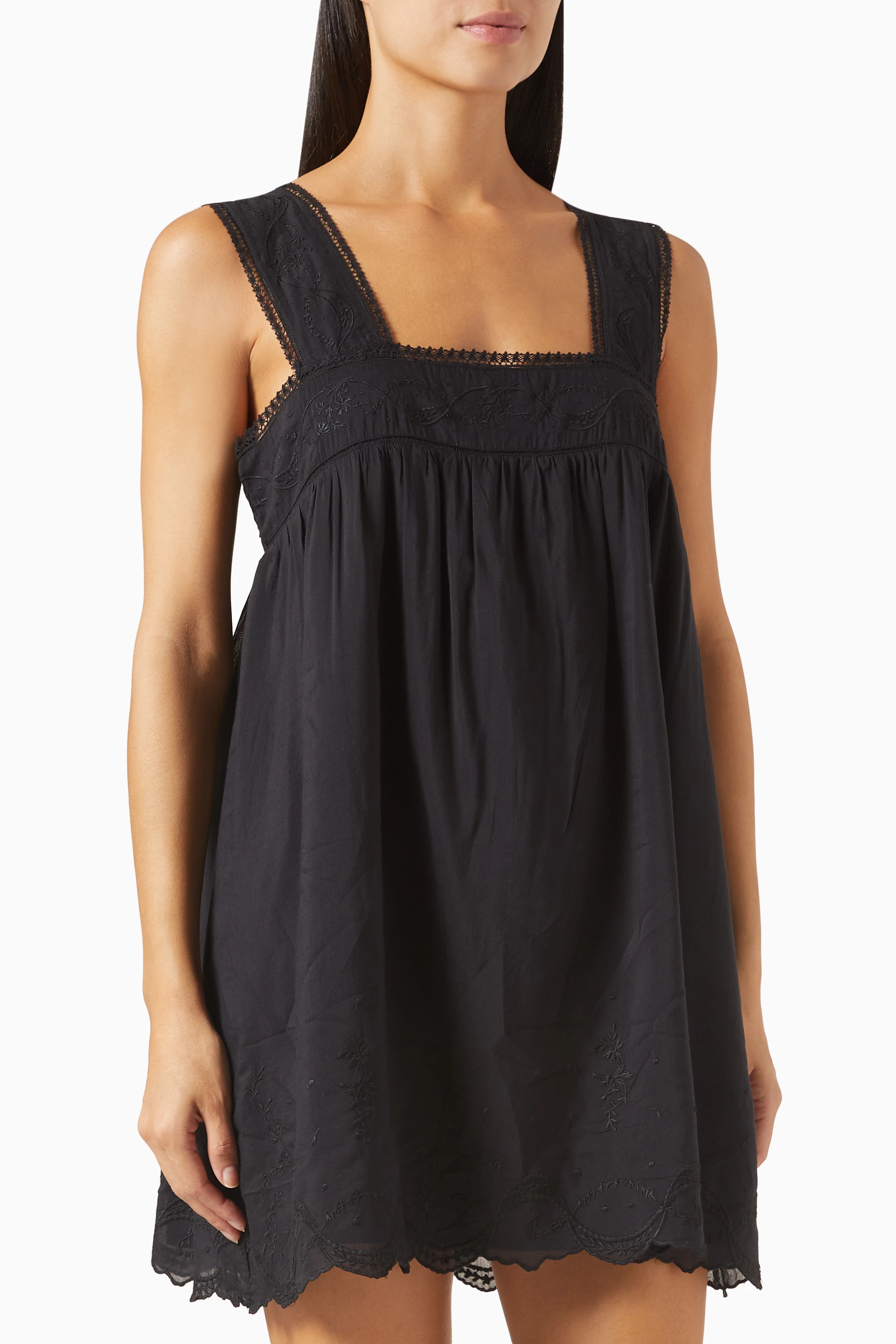 pink mini dress spring Sweetheart-Neck Structured Mini Dress in Soft Pink - 2