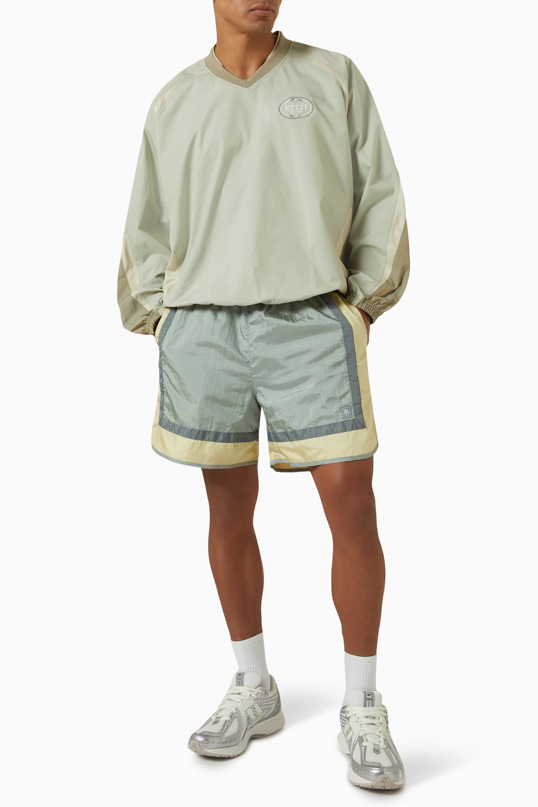 Kith KITH Dayton Mesh Combo Pullover | Grailed