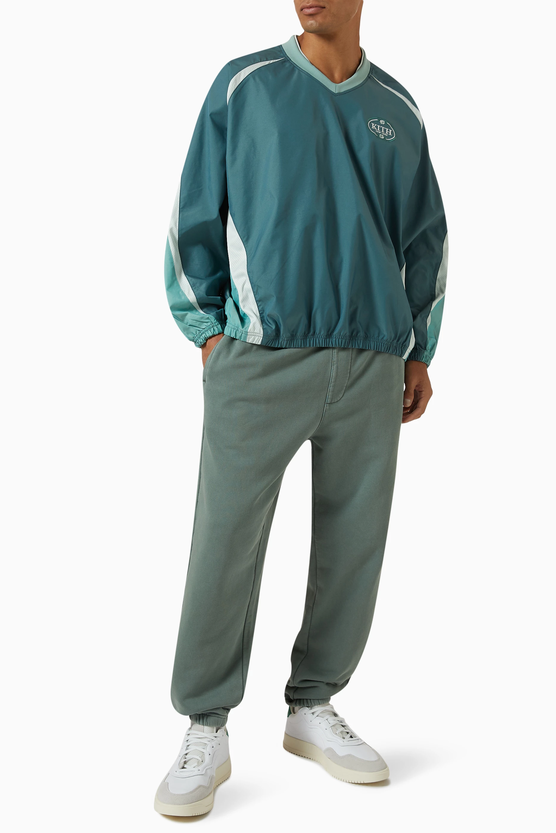 Kith KITH Dayton Mesh Combo Pullover | Grailed