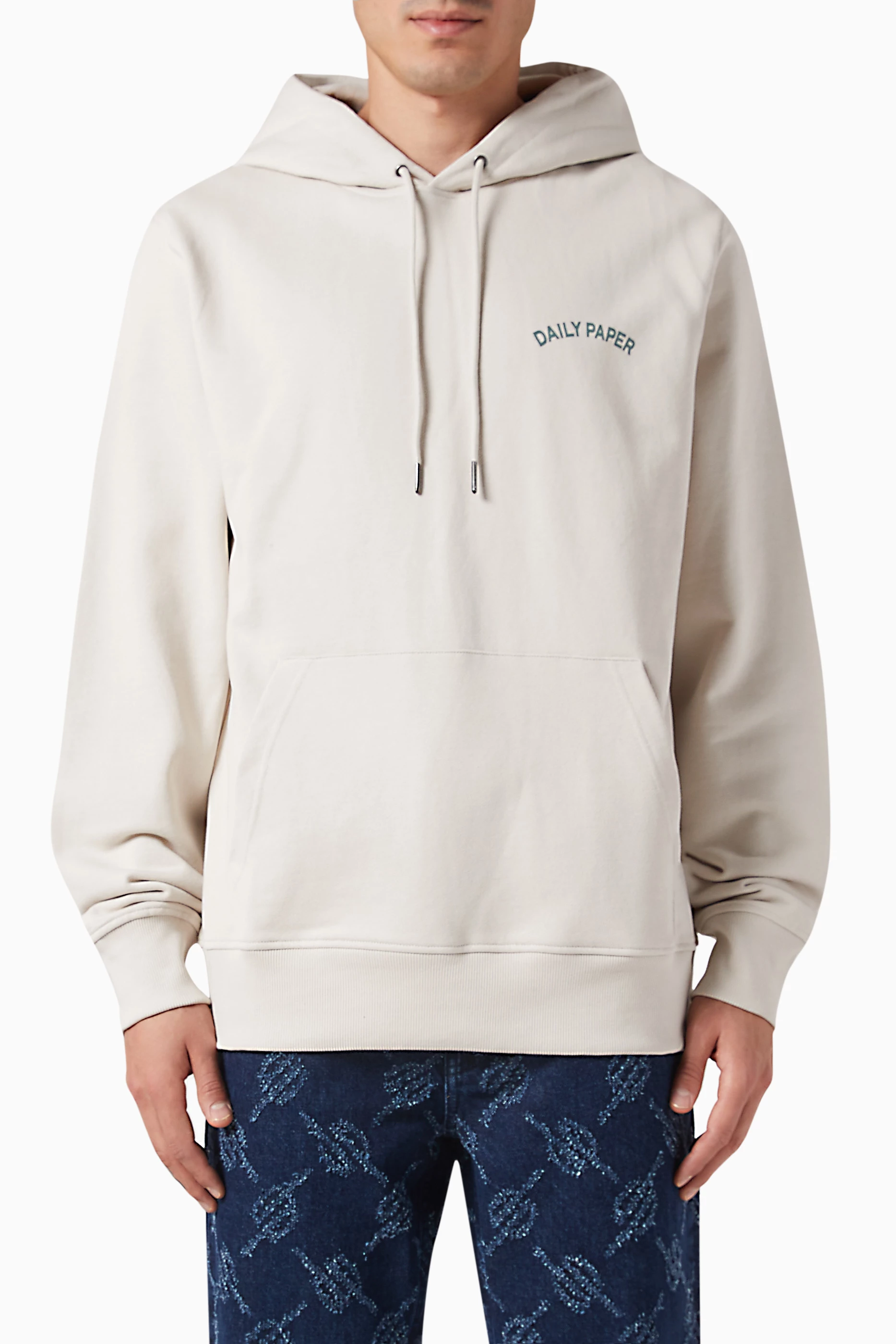 Daily paper white hoodie top