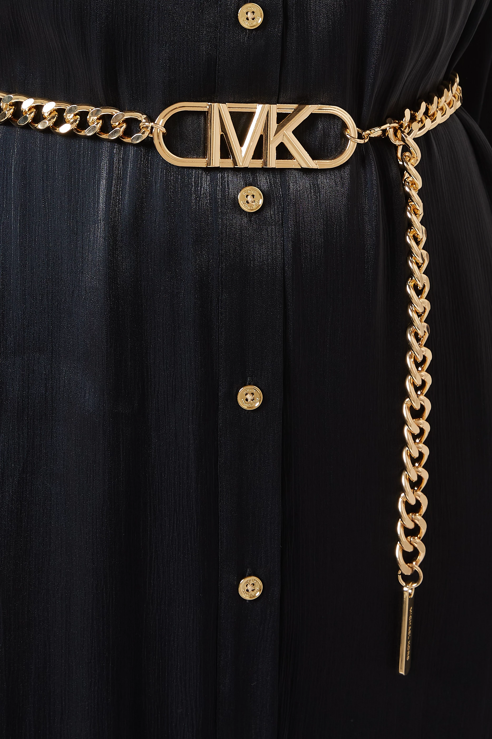 Buy Michael Kors Black Kaftan Maxi Dress in Crinkled Georgette For Women  Online | Ounass Saudi