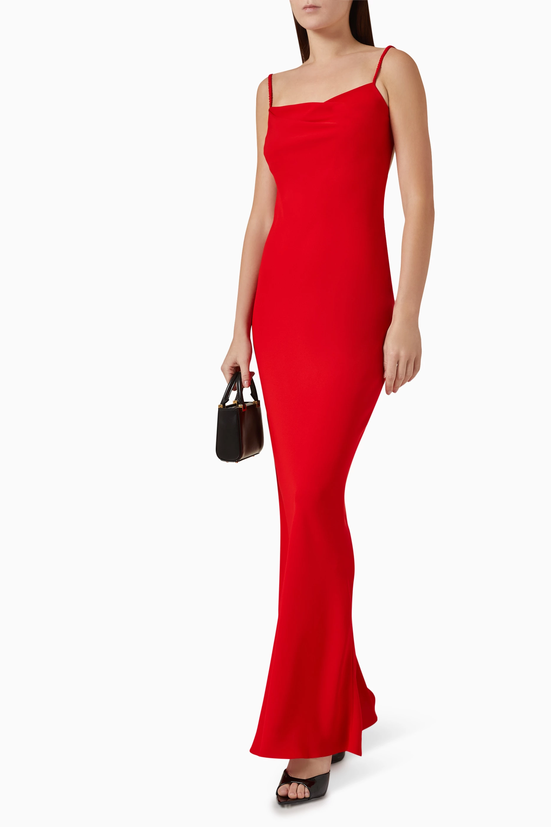 open lace back dress Tulip Kiss Corset M / Red main image 1