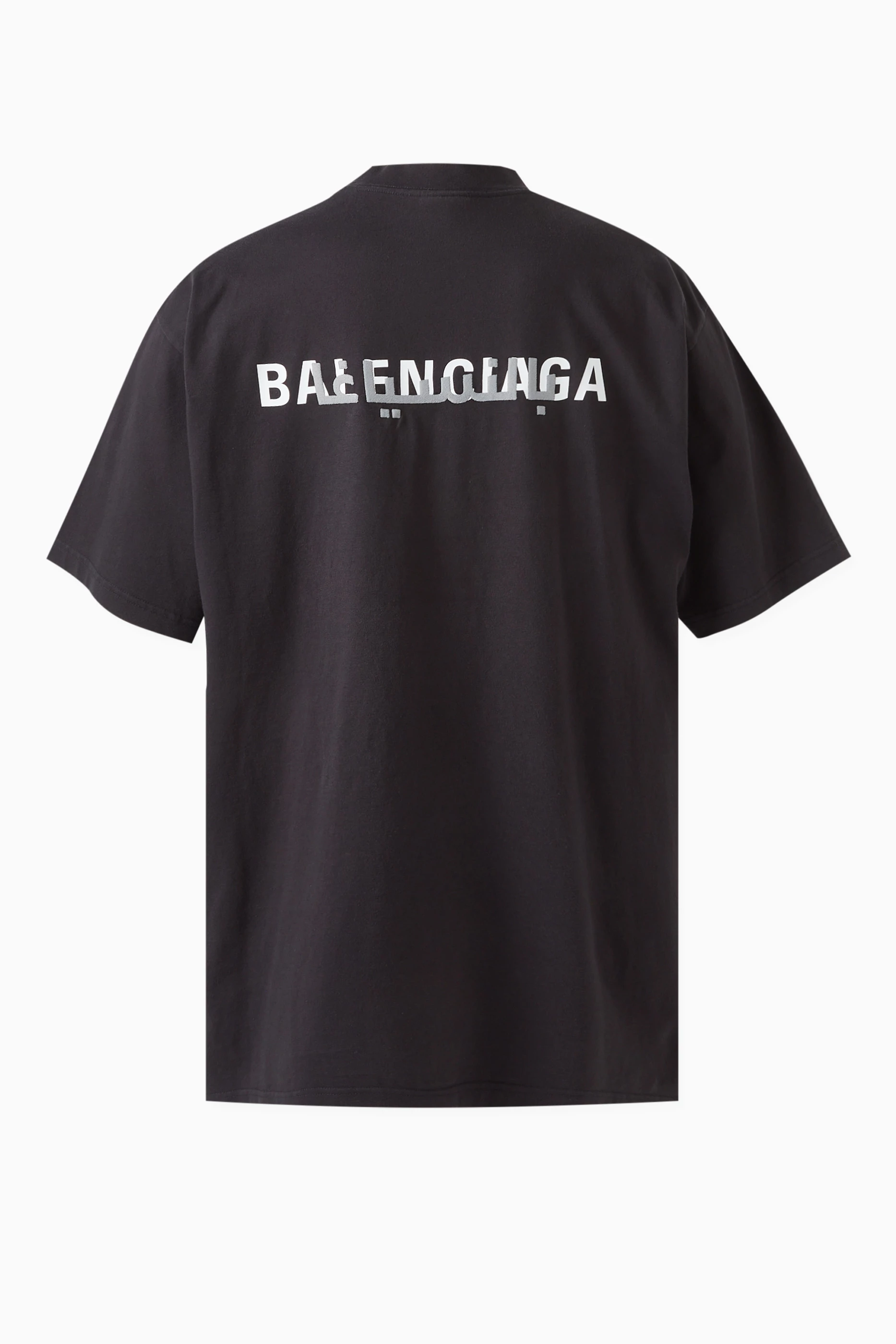 Buy Balenciaga Black Unisex Ramadan Medium-fit T-shirt in Vintage