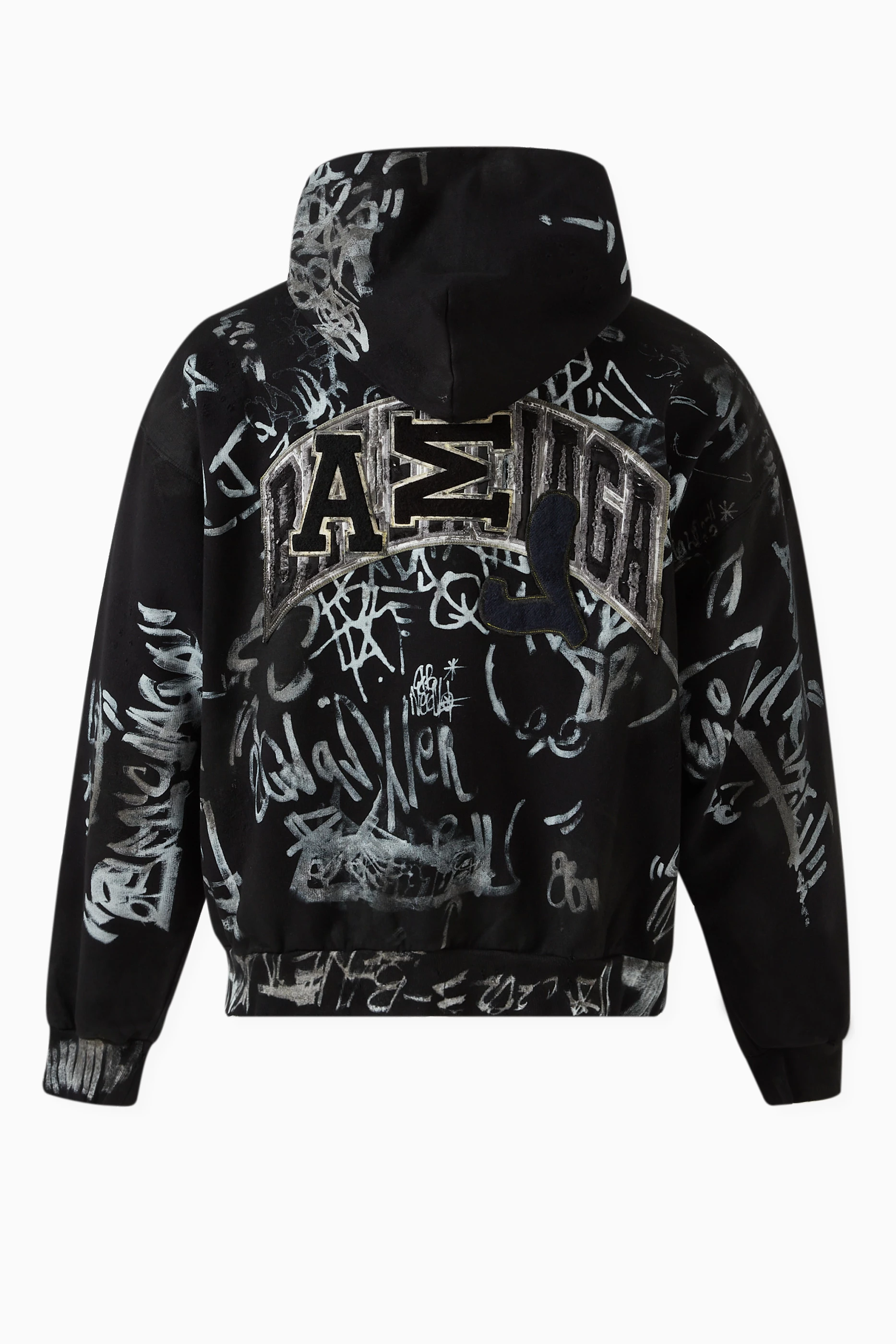 Buy Balenciaga Black Unisex Skater Zip-up Hoodie Medium-fit in Archetype  Fleece For UNISEX Online | Ounass Saudi