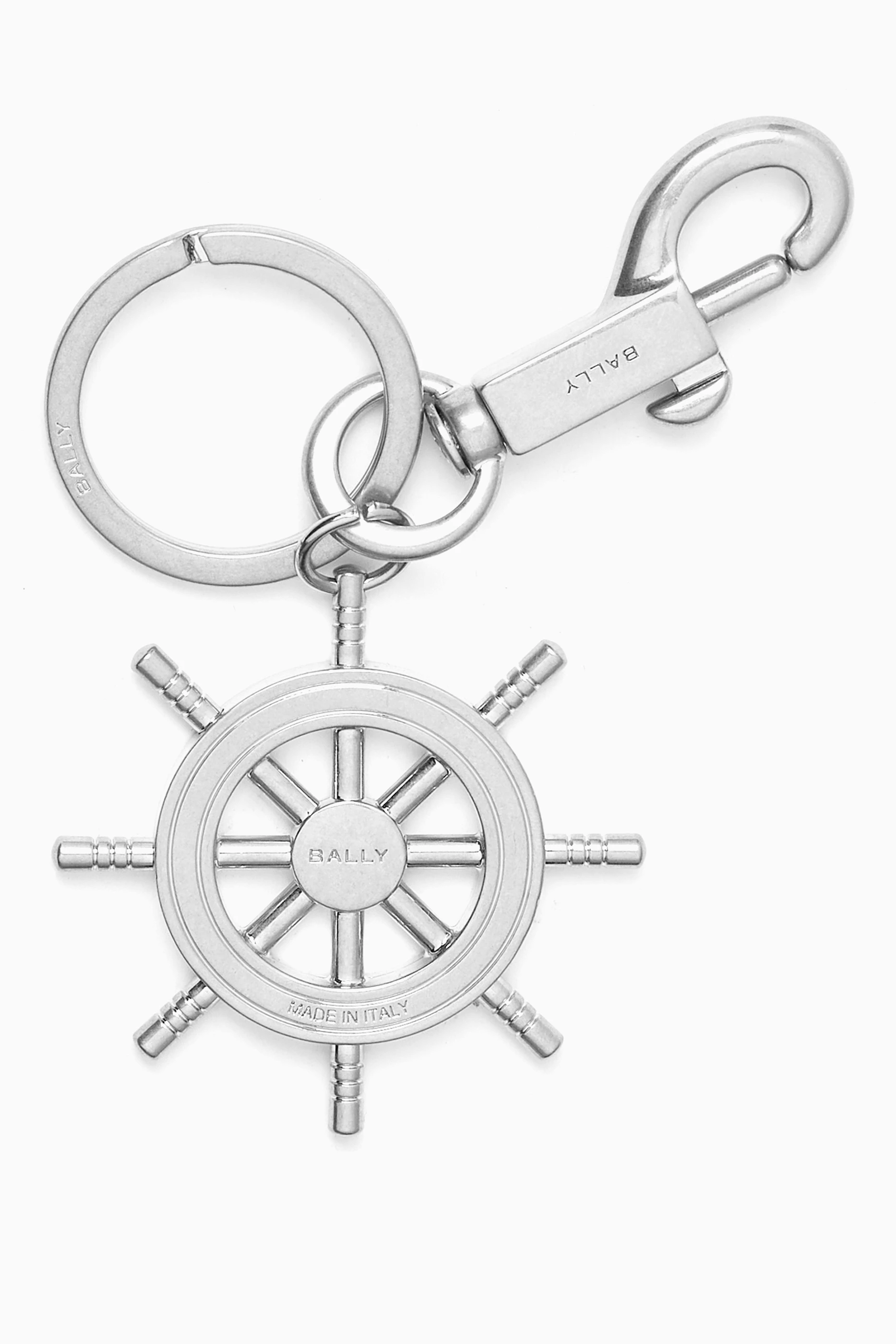 Buy Bally Neutral Crossing Keyring in Metal For Men Online Ounass Saudi