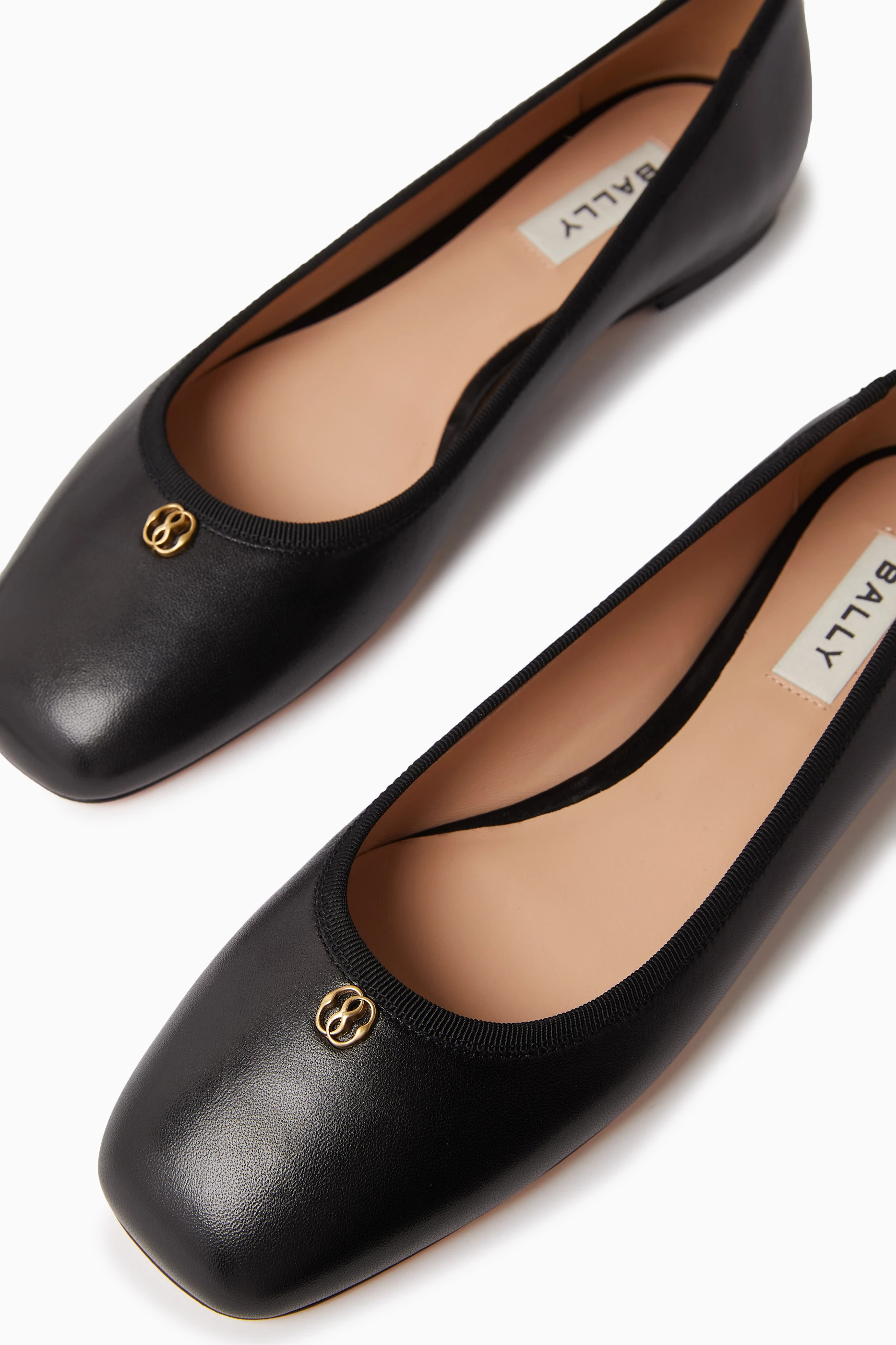 Buy Bally Black Biuty Ballerina Flats in Leather For Women Online Ounass Saudi