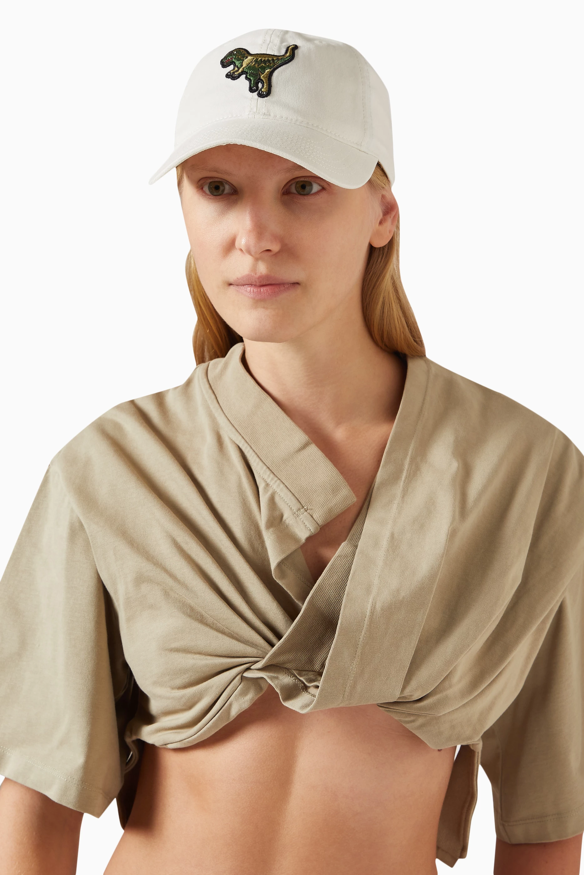 Buy Coach Neutral Rexy Baseball Cap in Cotton For UNISEX 