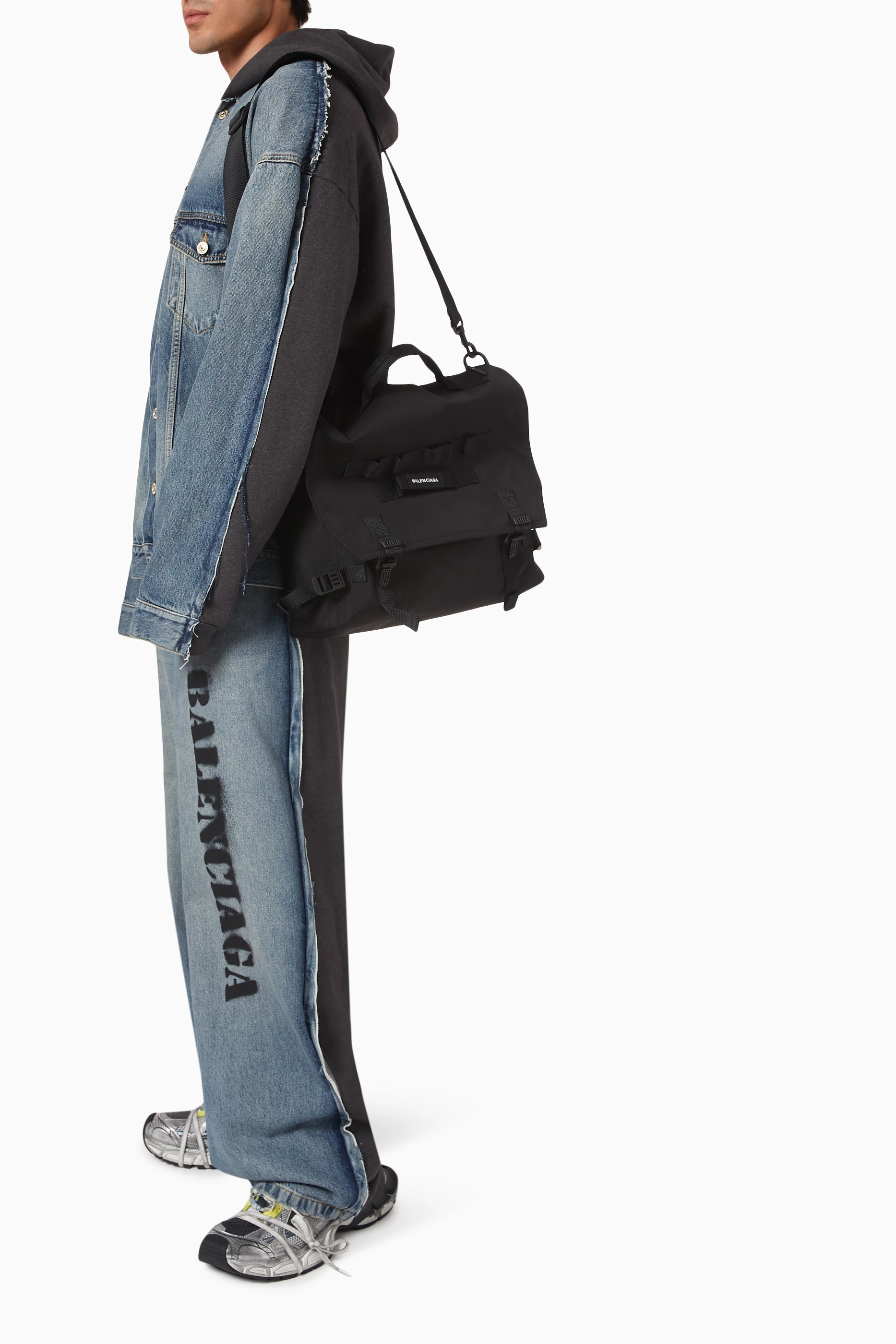 【BALENCIAGA】ARMY MESSENGER アーミー メッセンジャーバッグ Balenciaga Men's Army Messenger Bag | Neiman Marcus