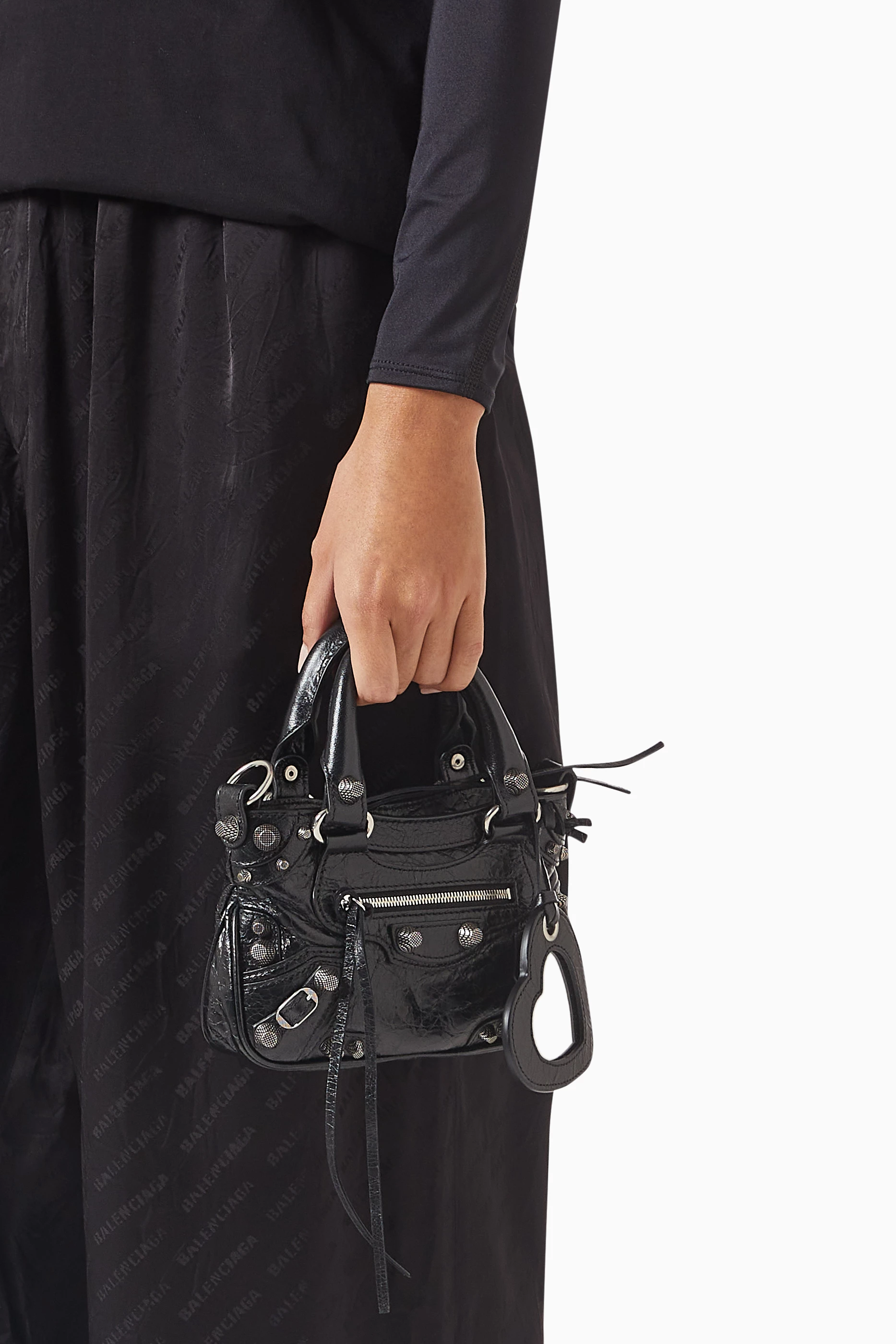 SALE♪関税込【BALENCIAGA】 NEO CAGOLE 2WAY TOTEバック ＭINI Balenciaga - Neo Cagole Mini leather tote bag Balenciaga