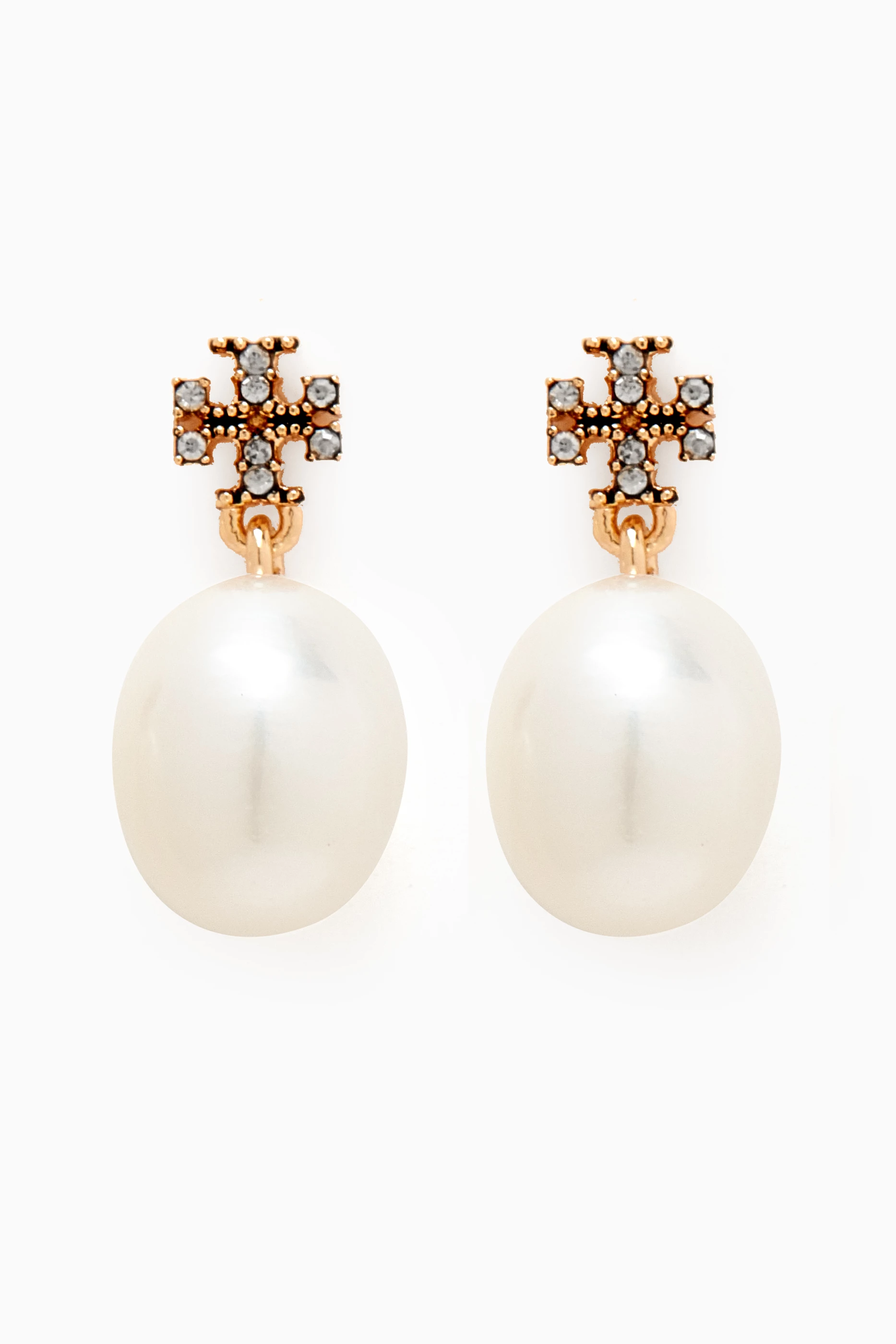 【TORY BURCH】 Kira Pearl Long Earring Kira Pearl Long Earring: Women's Jewelry | Earrings | Tory